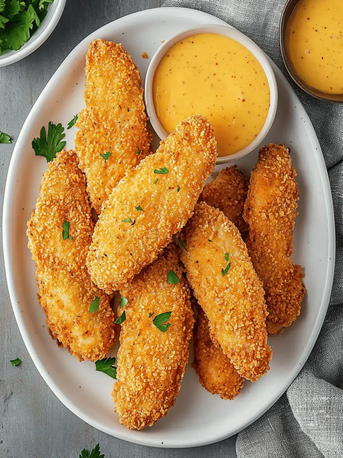 Crispy Baked Chicken Tenders
