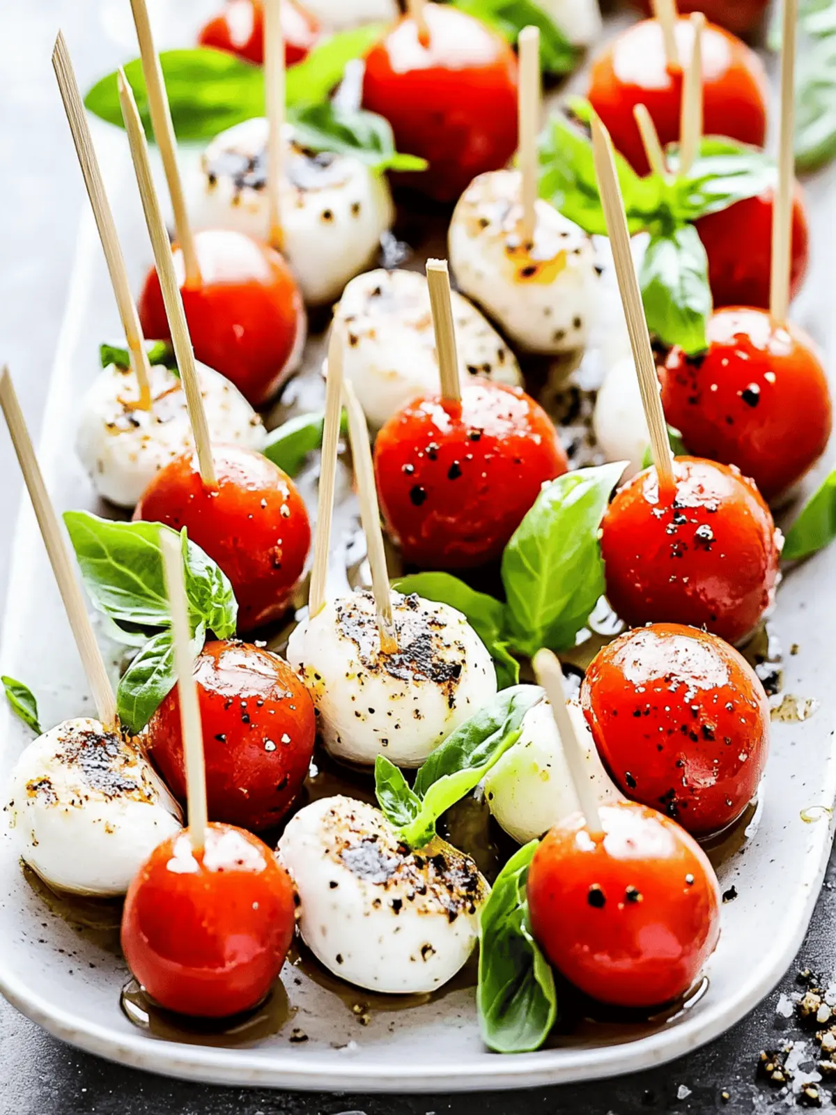 Mini Caprese Bites: Effortless Appetizers Everyone Will Love 4 Mini Caprese Bites