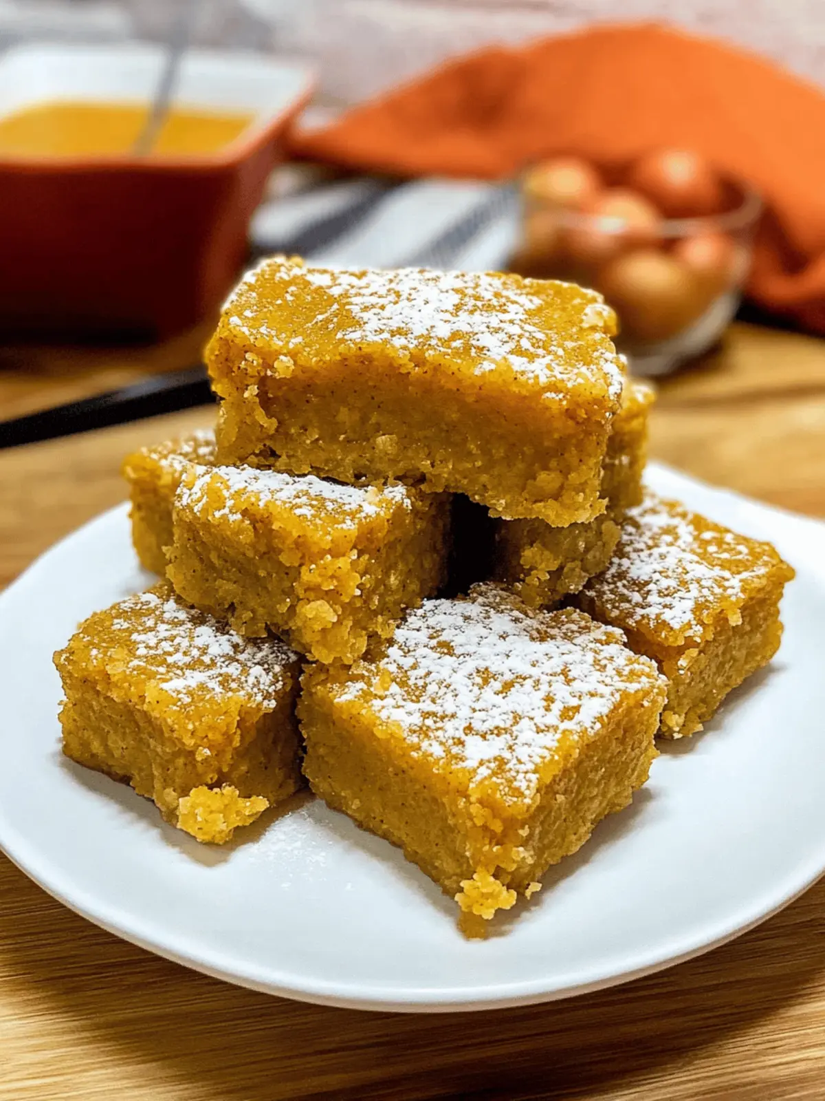 Pumpkin Butter Mochi: Your New Fall Dessert Obsession 3 Pumpkin Butter Mochi
