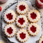Raspberry Linzer Cookies