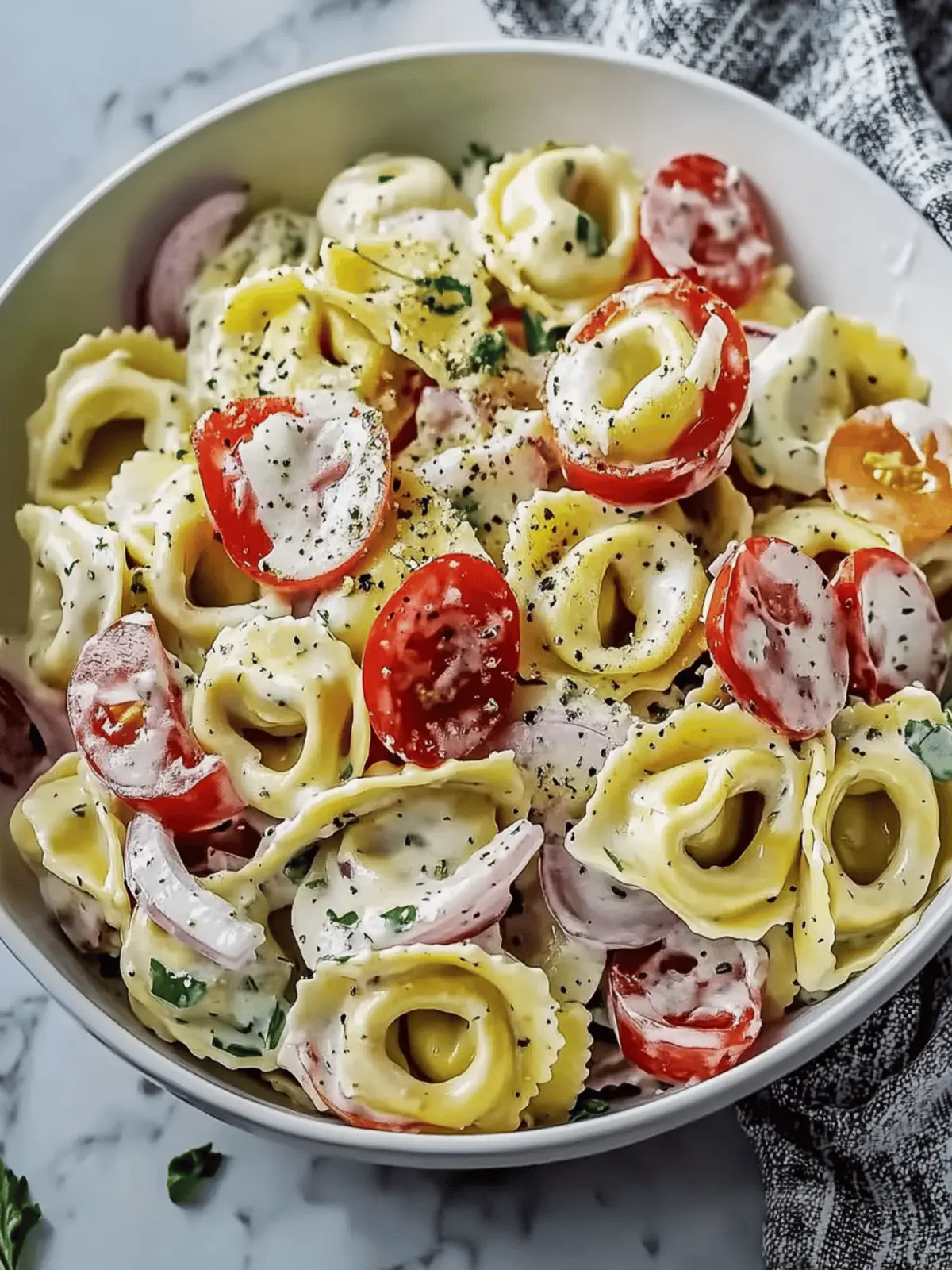 Fresh Grinder Tortellini Salad