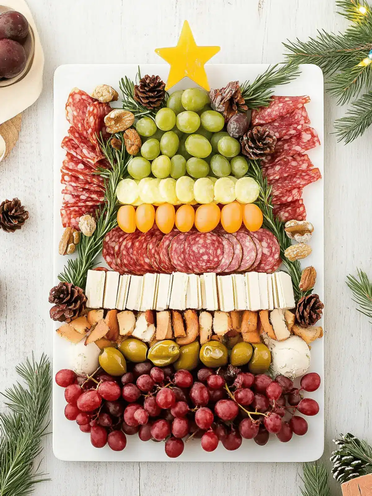 Christmas Tree Charcuterie Board