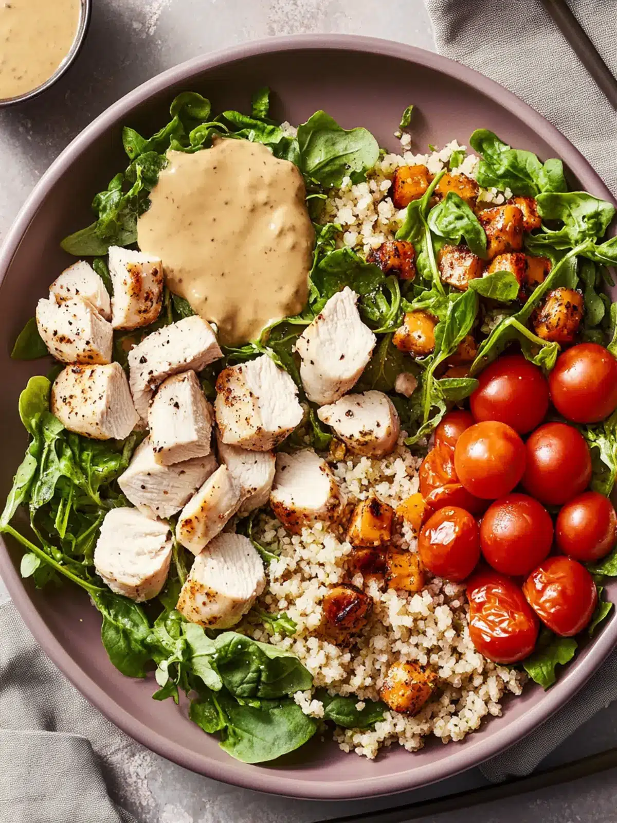Copycat Sweetgreen Chicken Caprese Salad