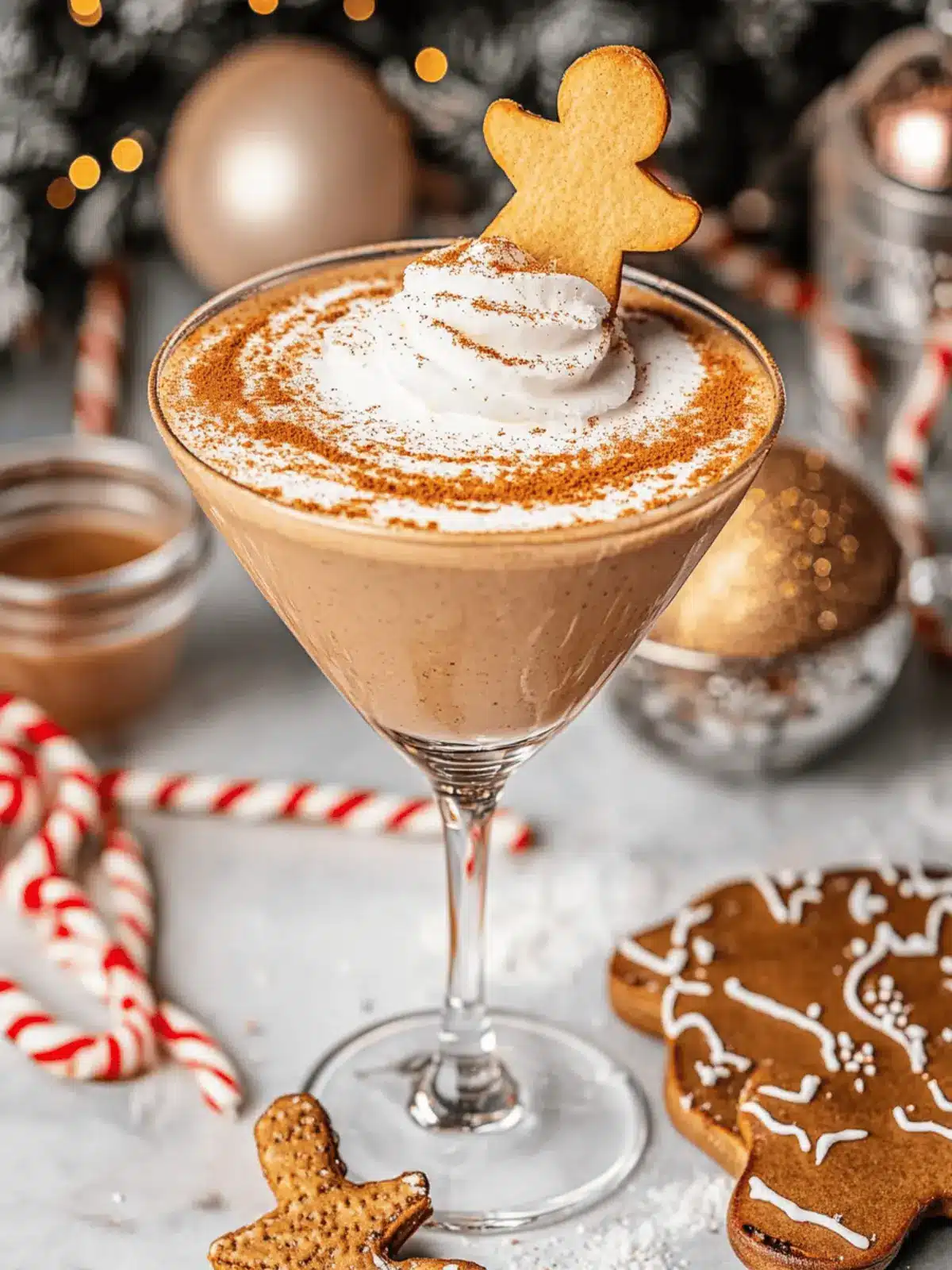 Gingerbread Martini Recipe for a Cozy Holiday Celebration 2 Gingerbread Martini