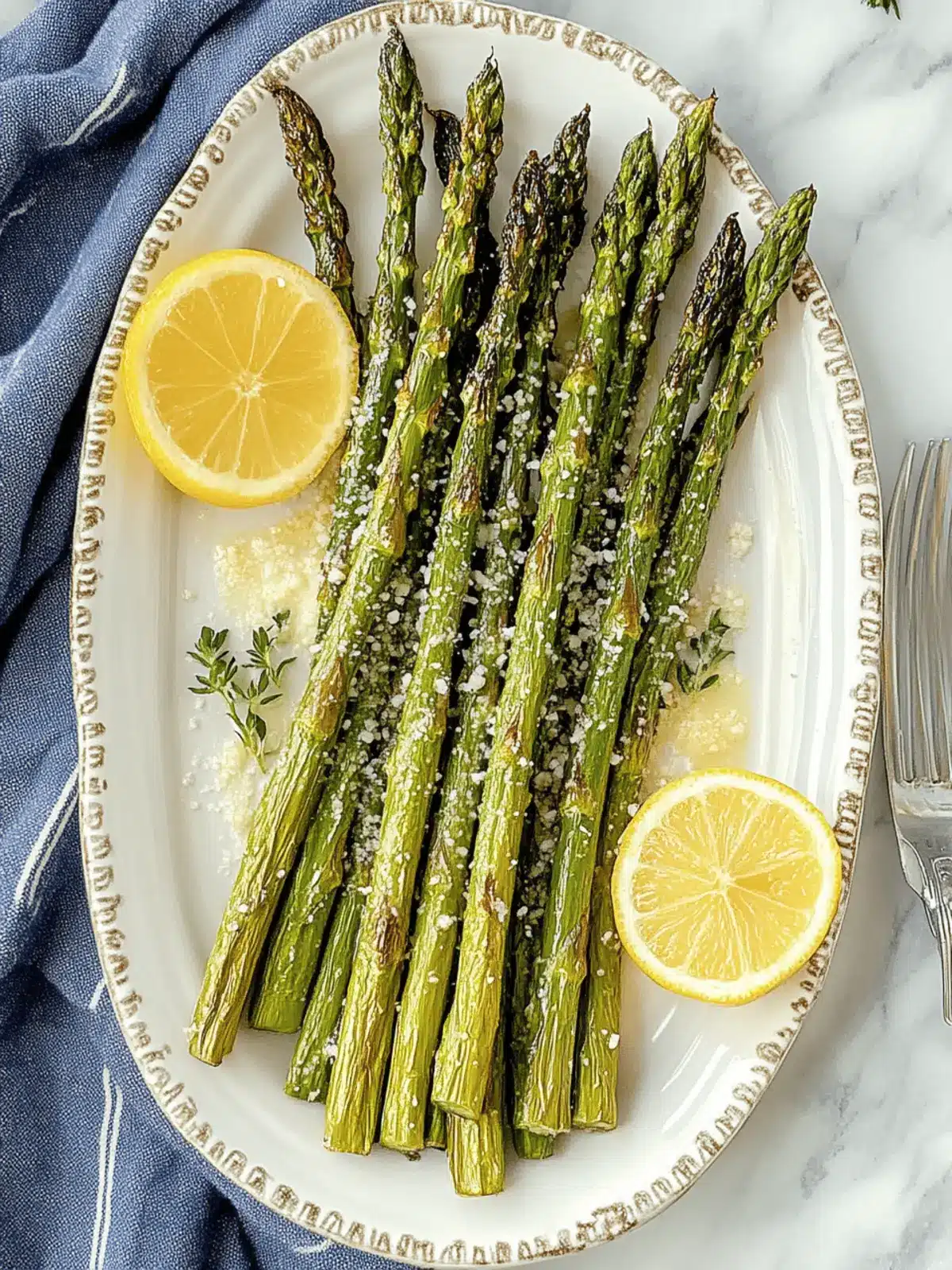 Easy Simple Oven Roasted Asparagus with Parmesan Recipe 2 Simple Oven Roasted Asparagus With Parmesan Recipe