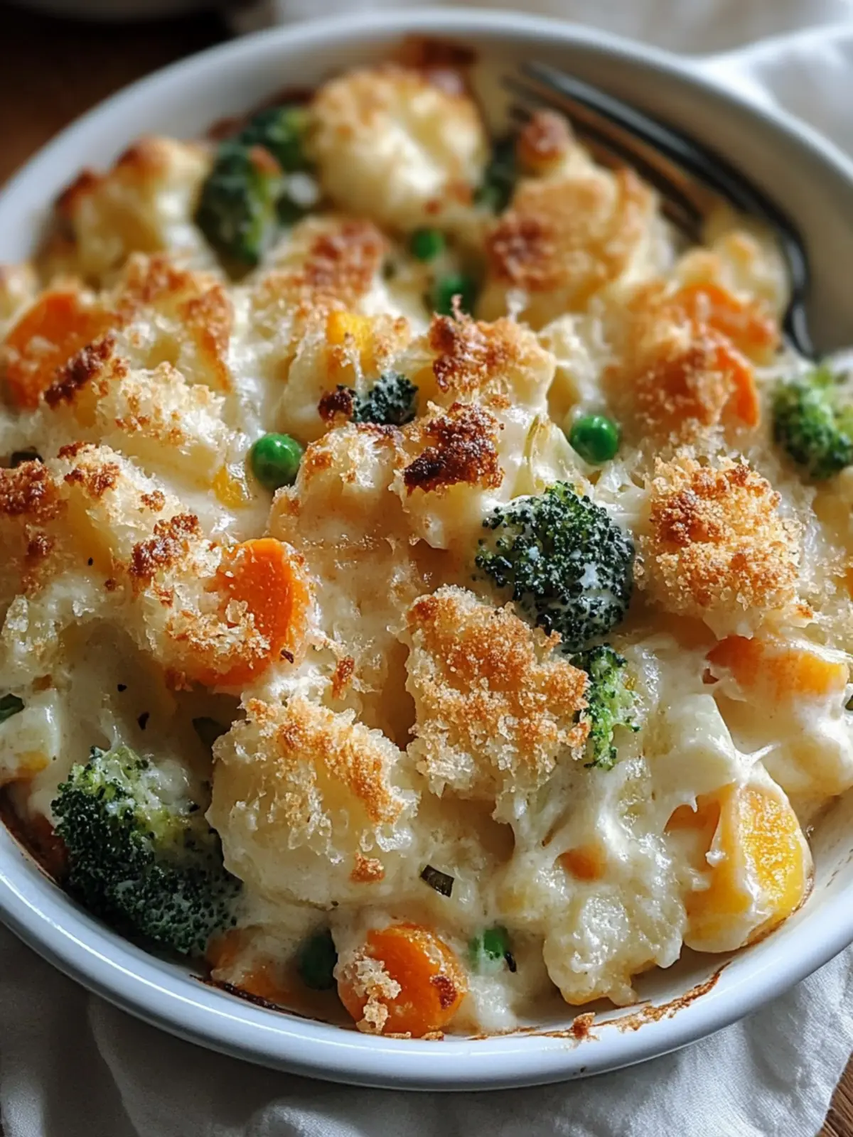 Creamy Winter Vegetable Casserole