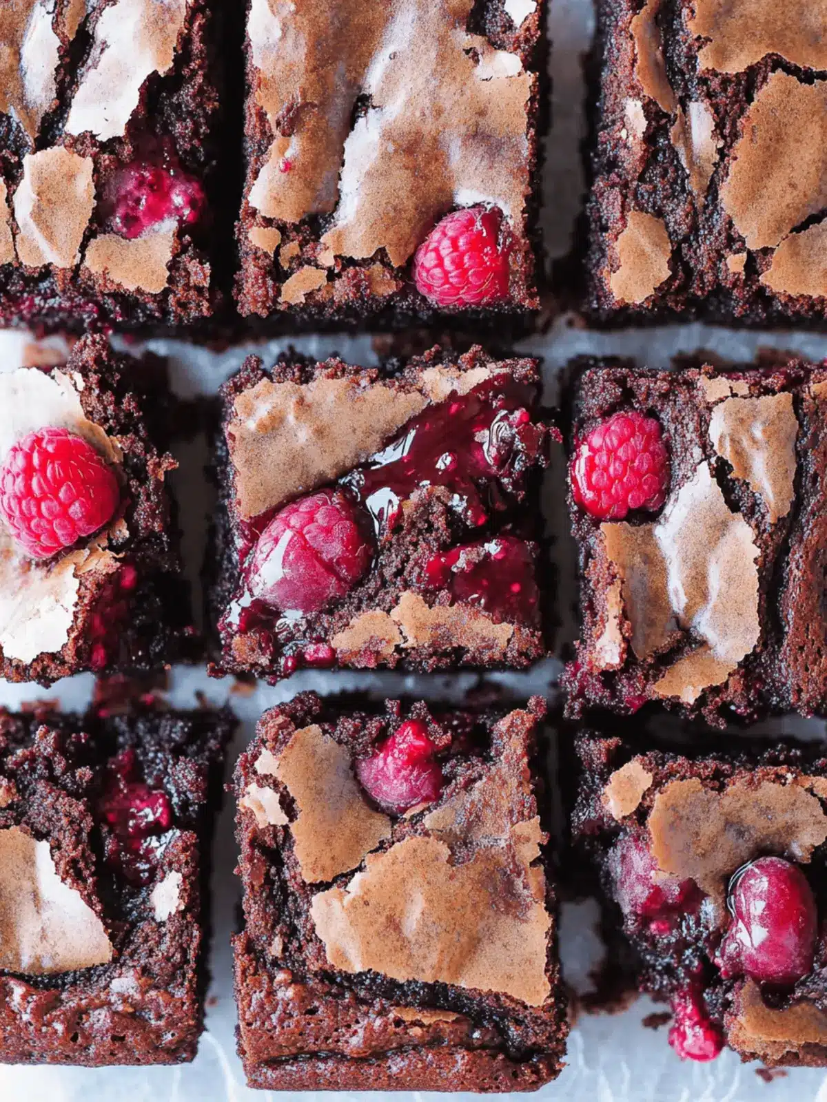 Raspberry Brownies
