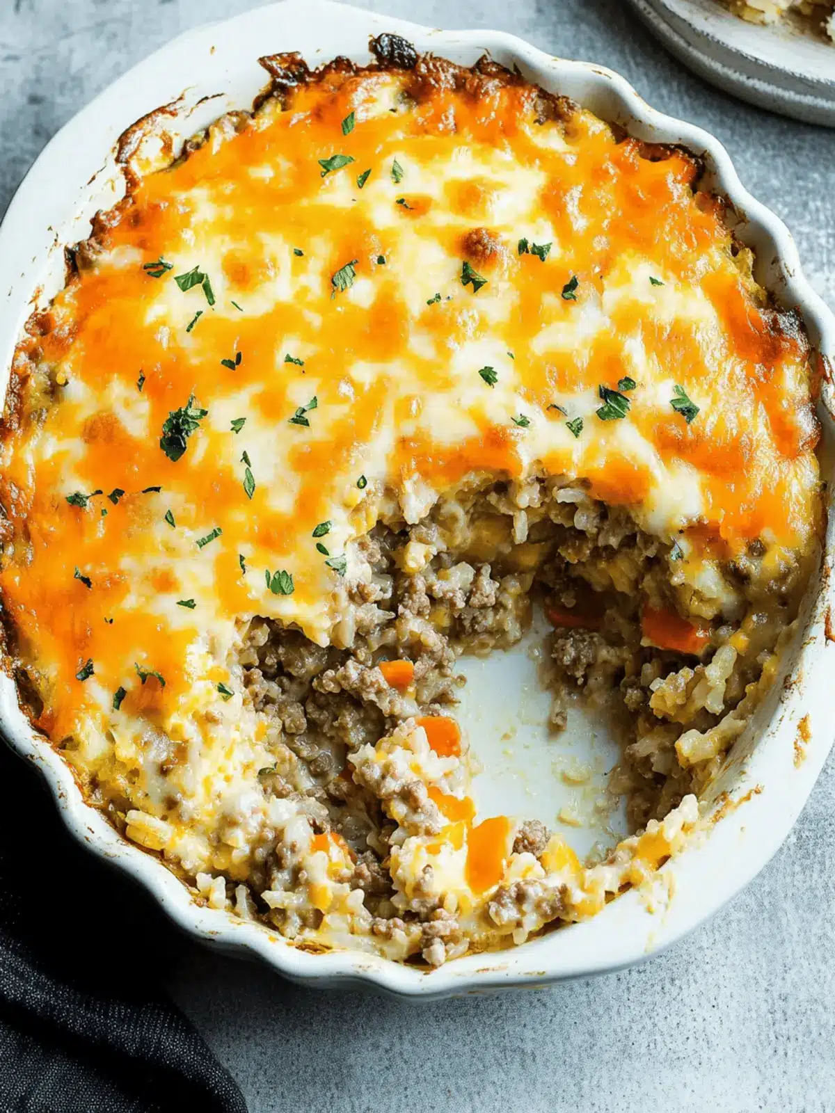 Cheesy Ground Beef and Rice Casserole [+Video]