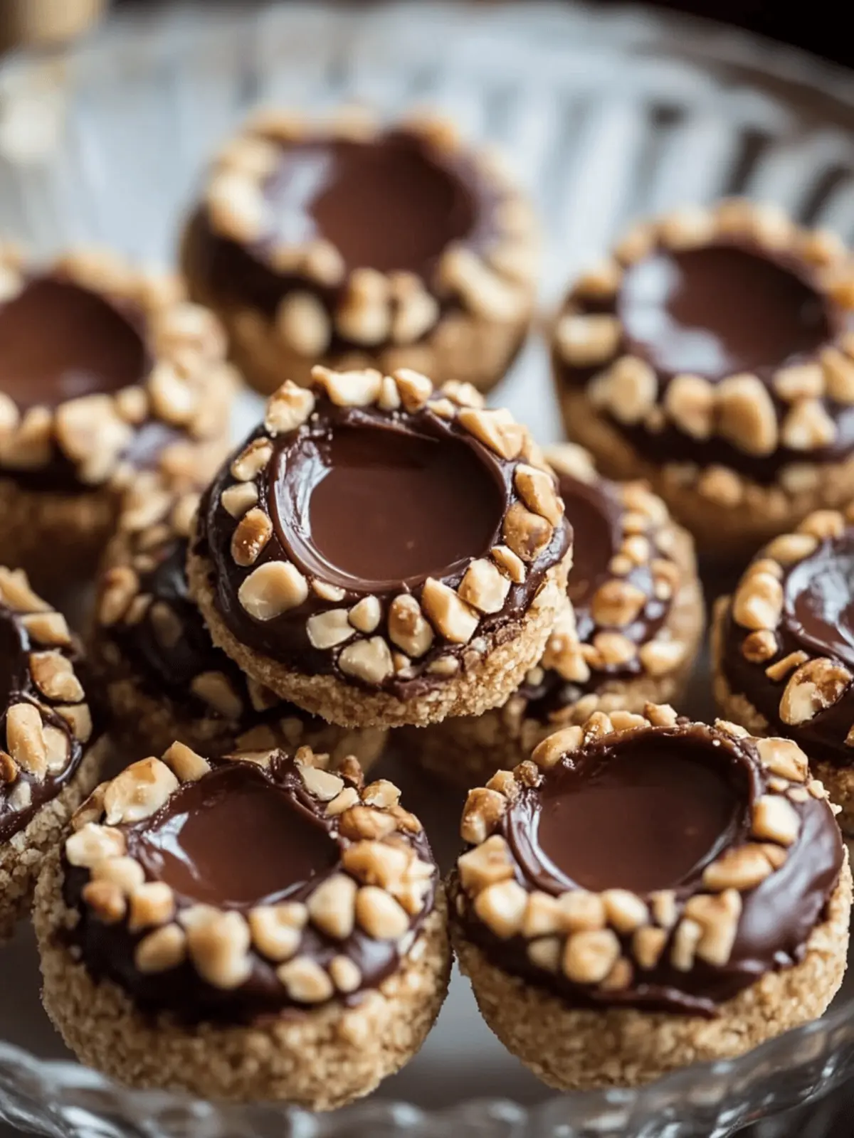 Irresistible Chocolate Hazelnut Thumbprint Cookies Recipe to Savor 4 Chocolate Hazelnut Thumbprint Cookies Recipe