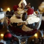 Black Forest Trifle for Christmas
