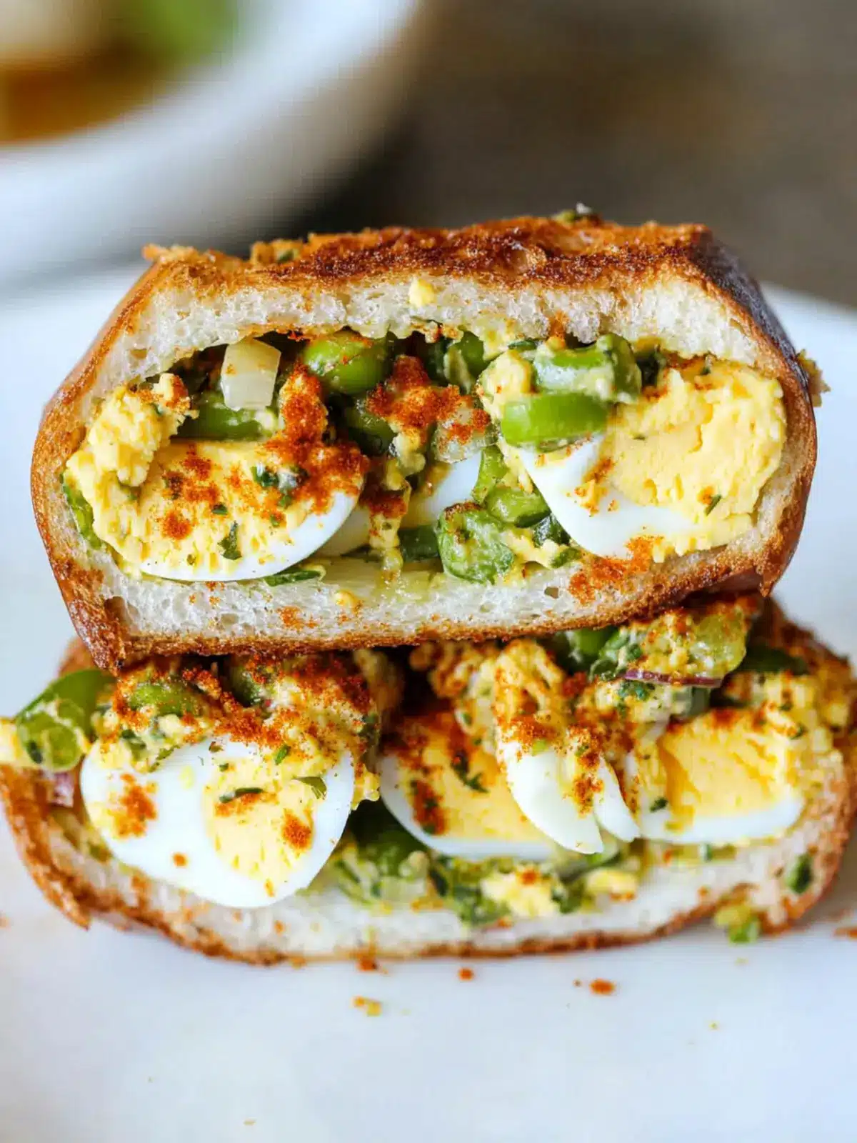 Crispy Egg Salad with a Spicy Twist You’ll Love 2 Crispy Egg Salad