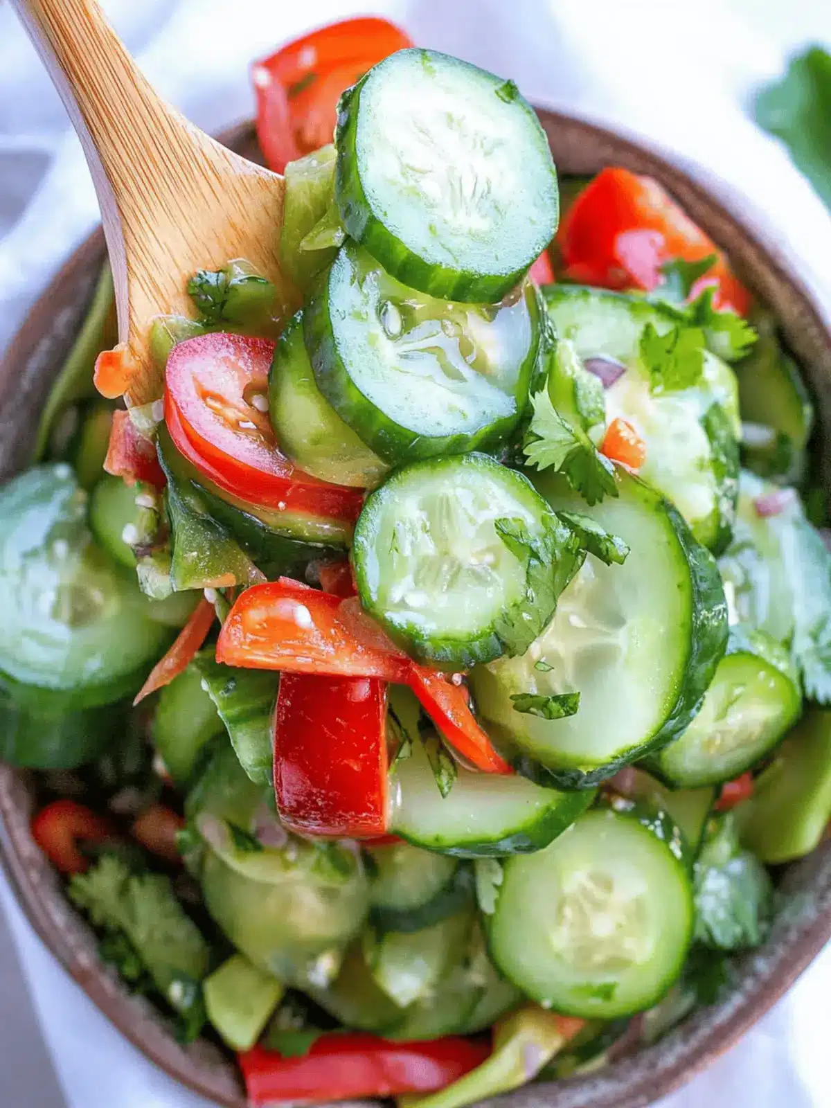 Mexican-style cucumbers