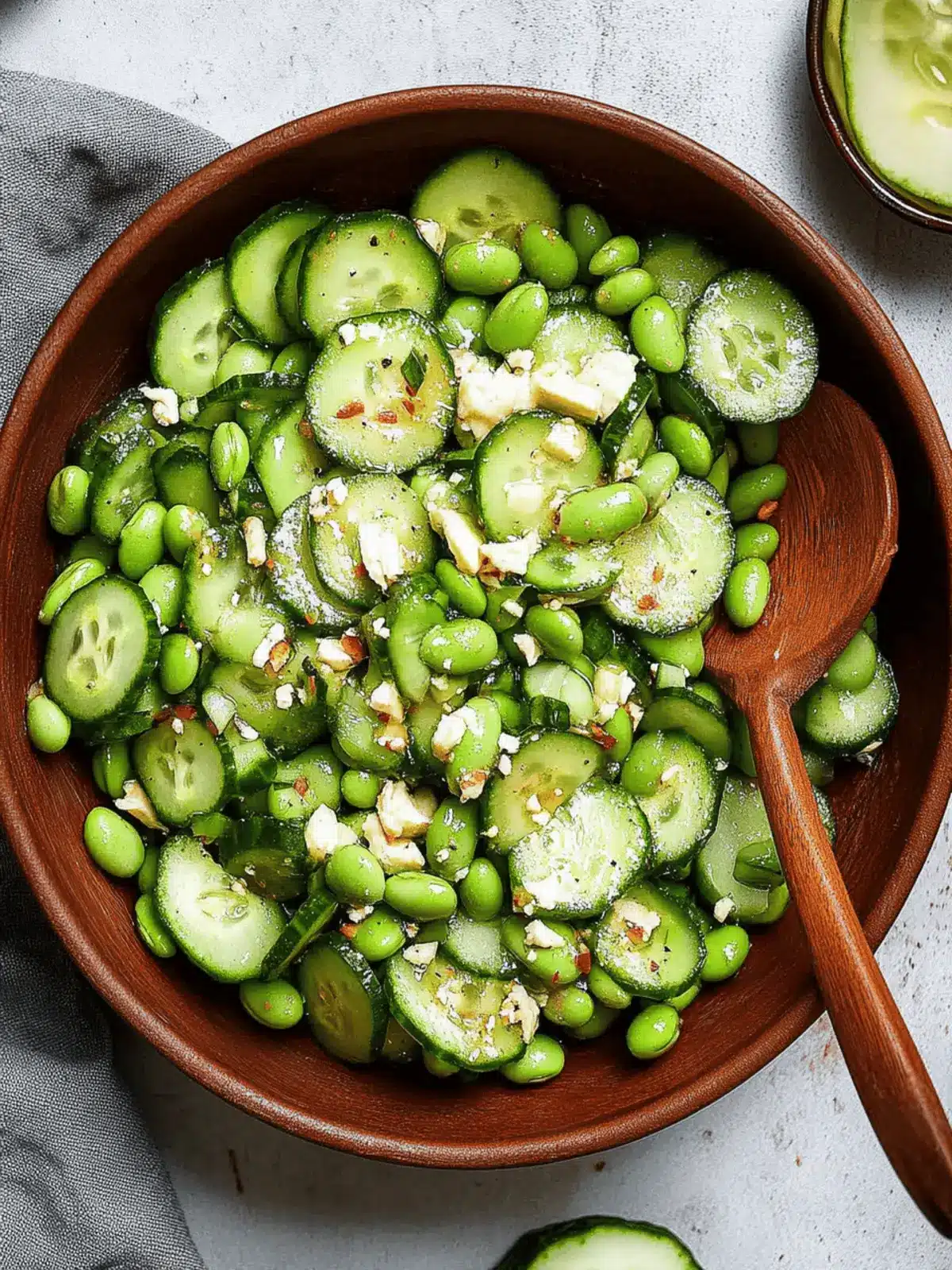 Cucumber Edamame Salad: Your New Favorite Make-Ahead Dish 4 Cucumber Edamame Salad