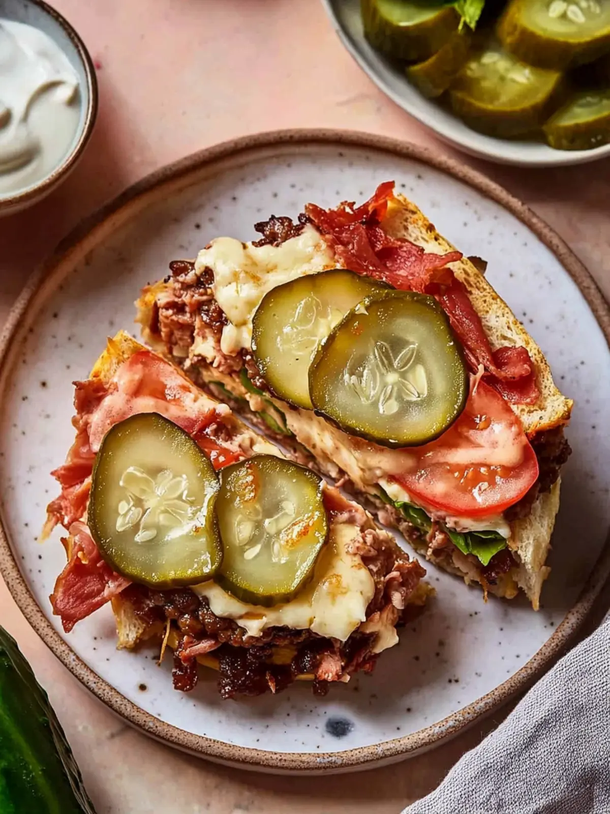 Crunchy Pickle Burger Wrap: Your New Low-Carb Obsession 4 Crunchy Pickle Burger Wrap