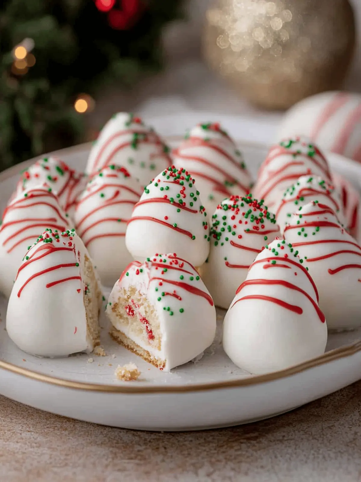 Little Debbie Christmas Tree Cake Truffles: A Festive Delight 4 Little Debbie Christmas Tree Cake Truffles