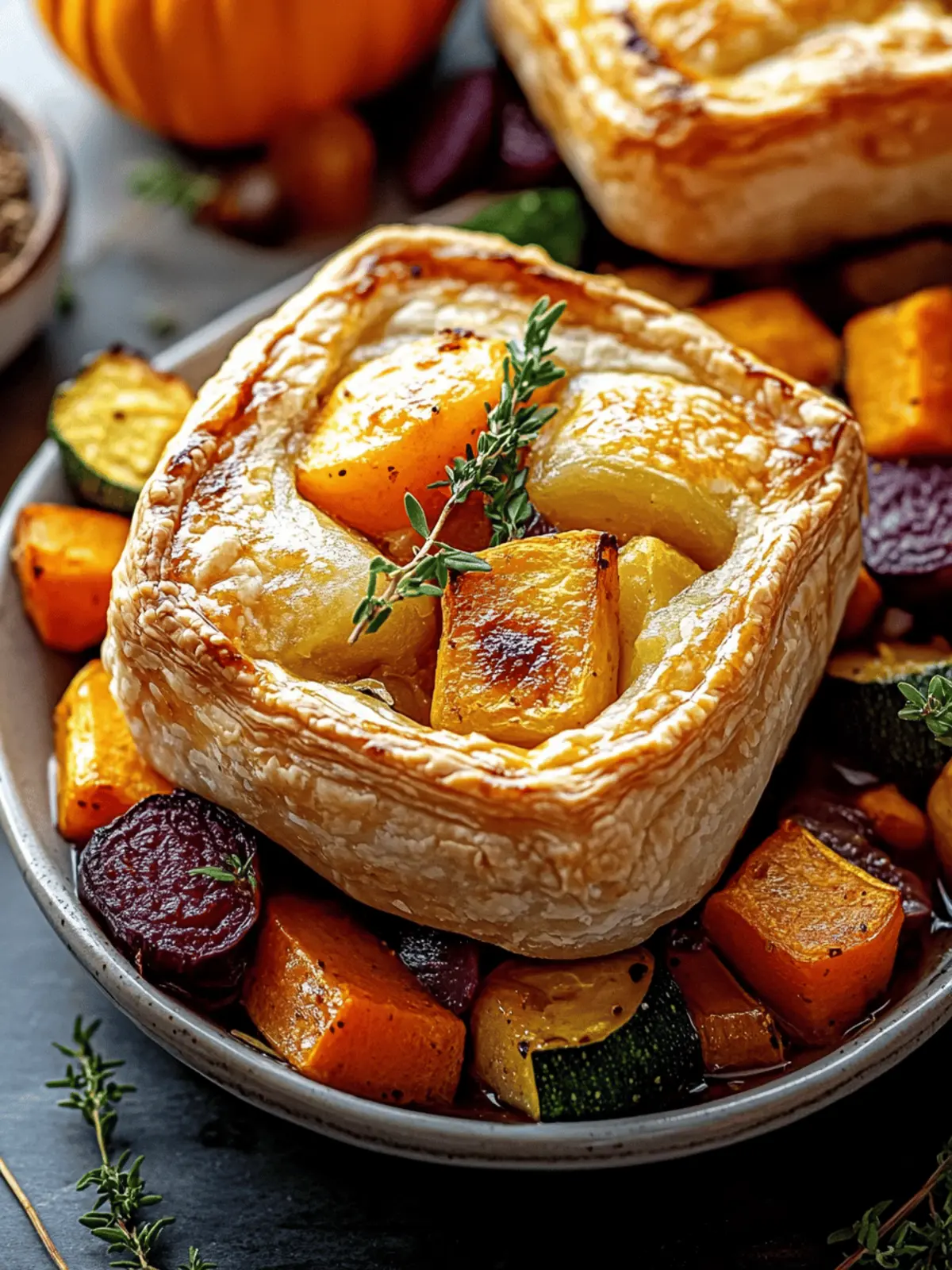 Savory Roasted Autumn Vegetable Pot Pies for Cozy Nights 4 Roasted Autumn Vegetable Pot Pies