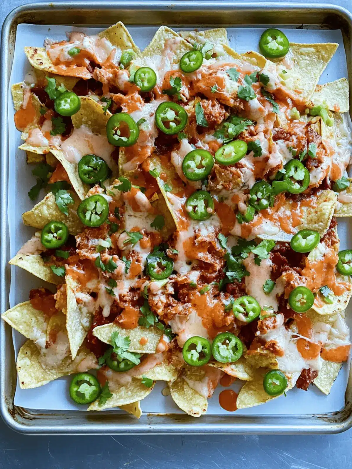 Sliding Sheet Pan Nachos: Quick Comfort Food for Any Gatherings 4 Sliding Sheet Pan Nachos
