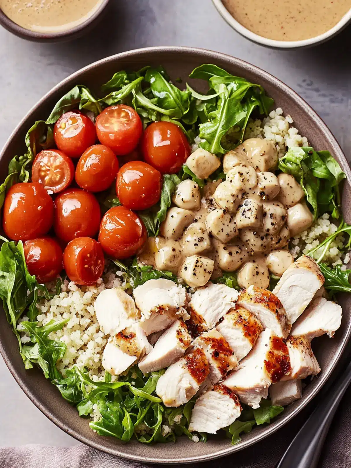 Copycat Sweetgreen Chicken Caprese Salad