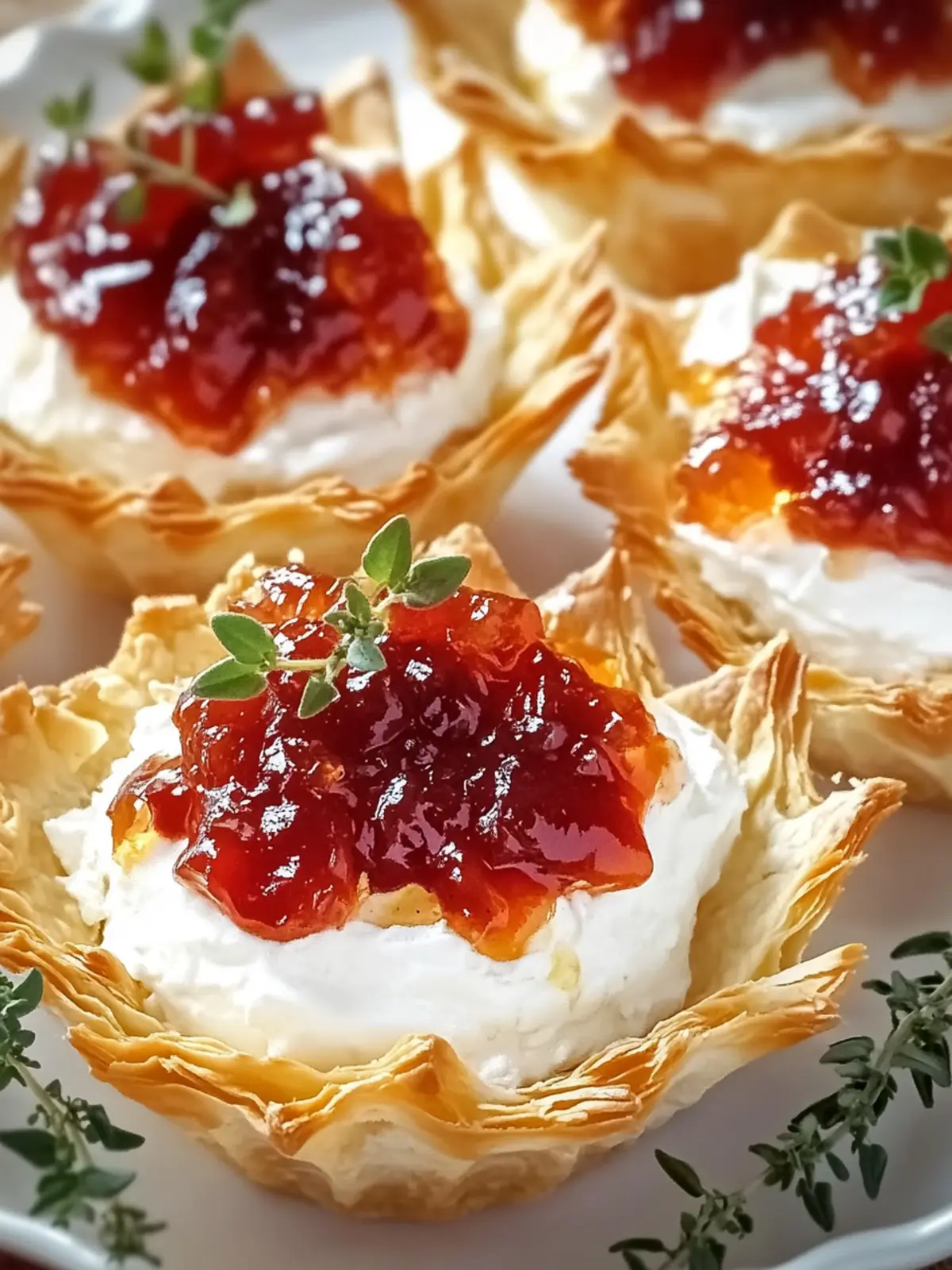 Pepper Jelly Cream Cheese Appetizer Dip and Bites