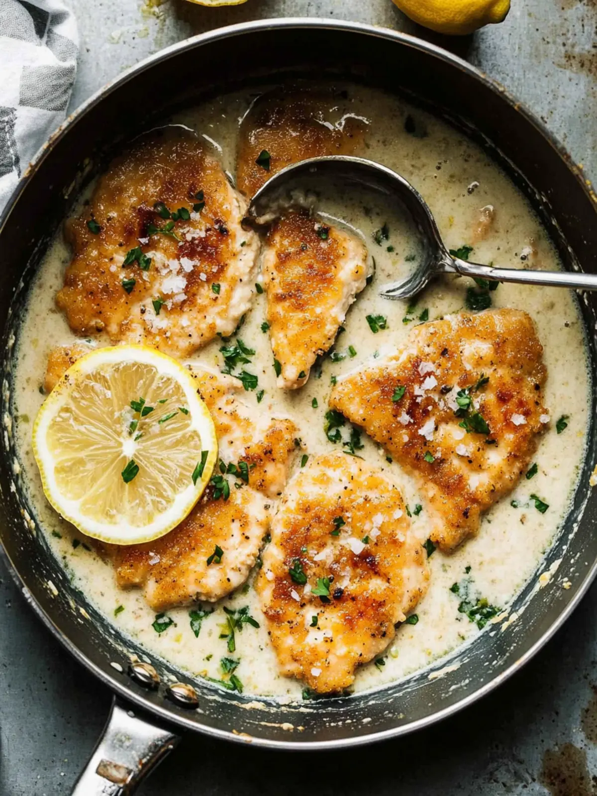Creamy Lemon Chicken Piccata