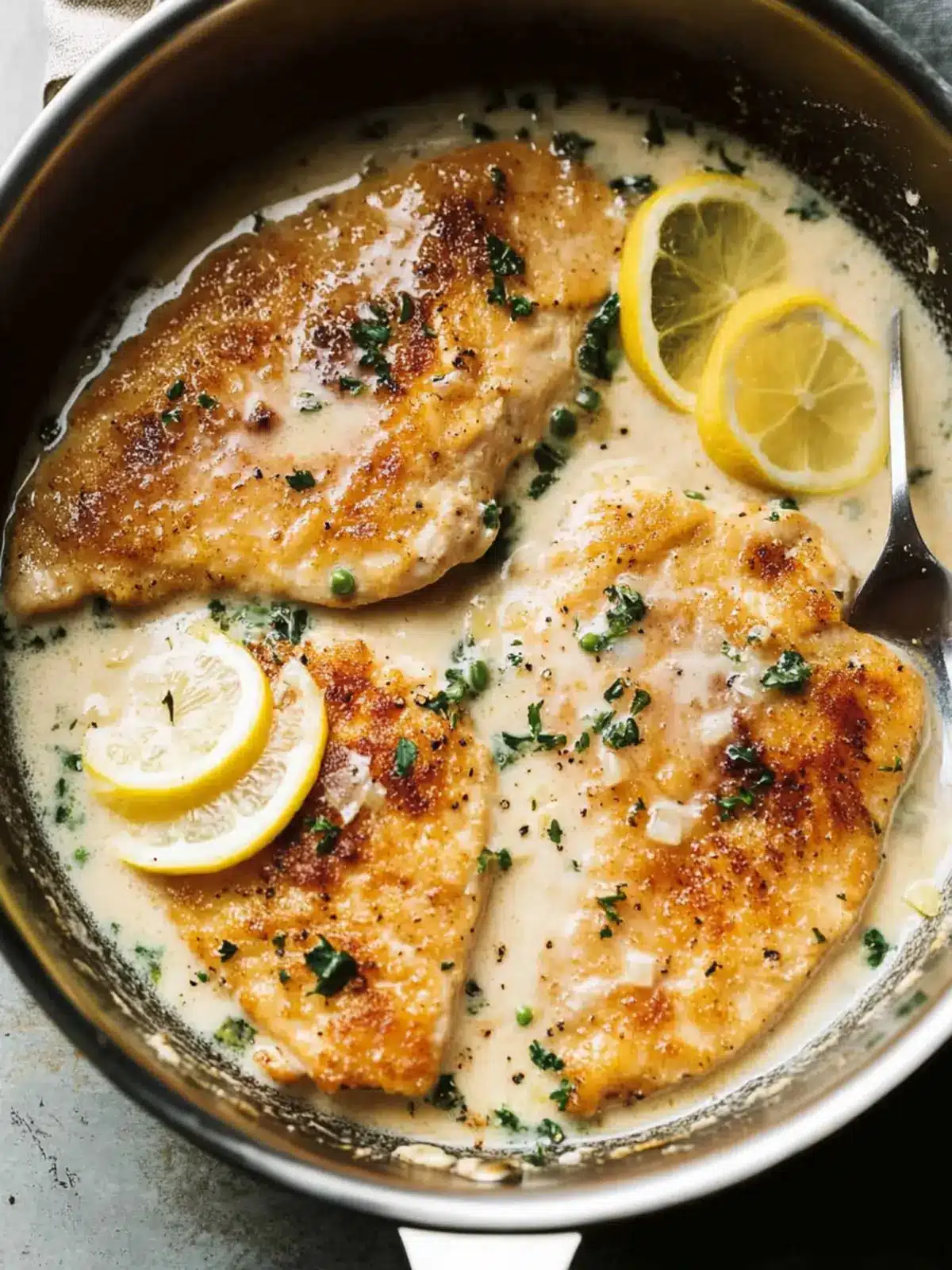 Creamy Lemon Chicken Piccata