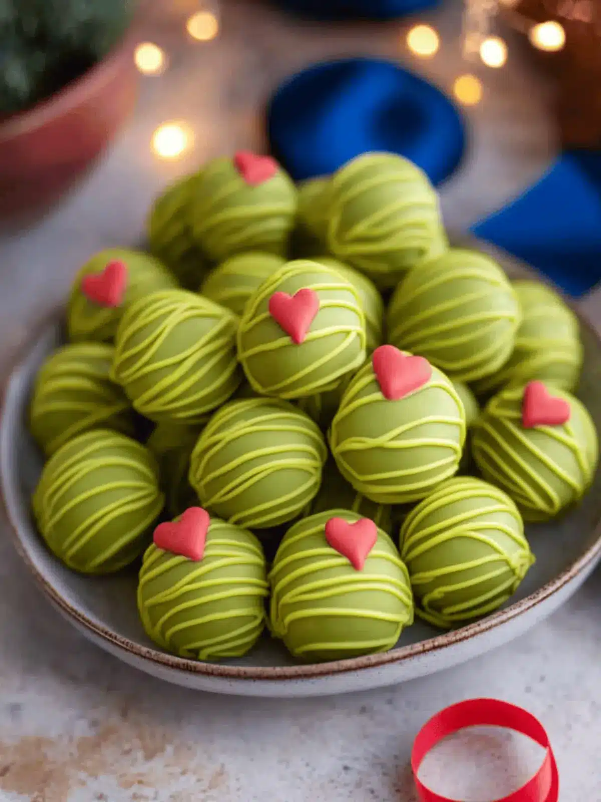 The Best No-Bake Grinch Oreo Truffles Recipe