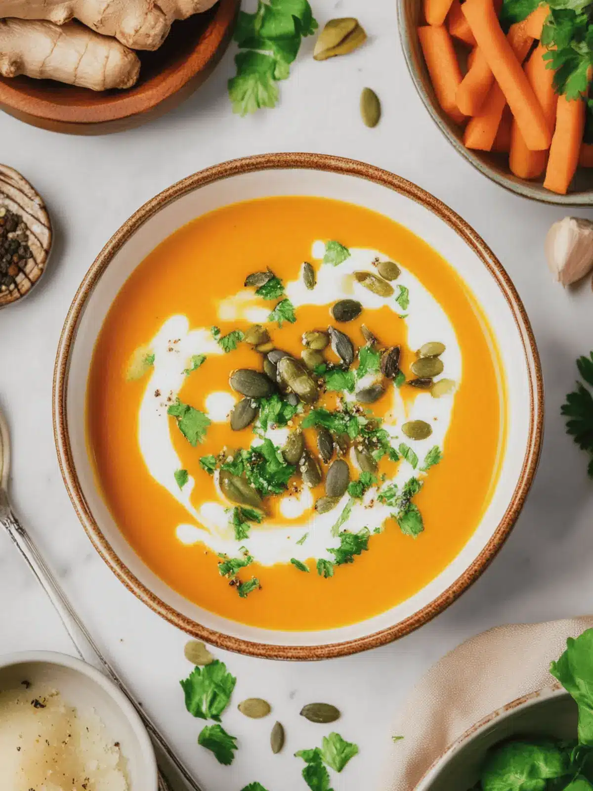 Carrot Ginger Soup