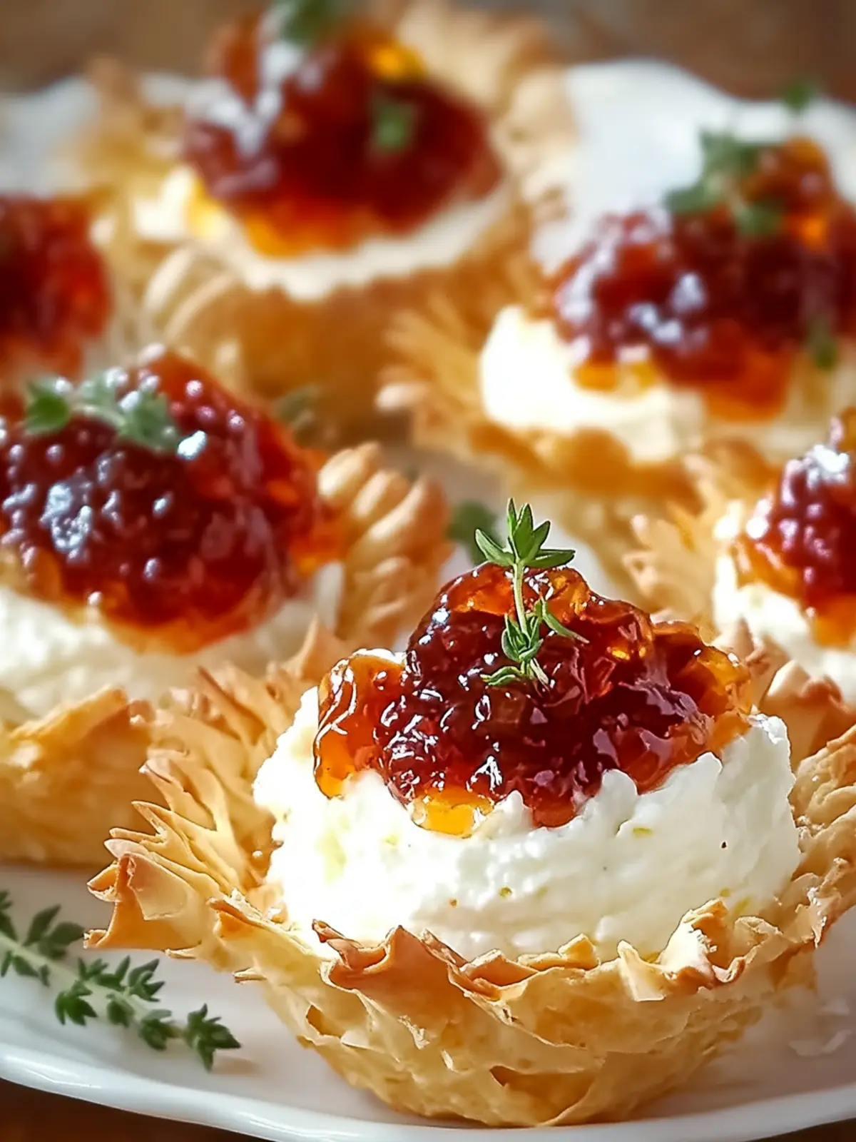 Pepper Jelly Cream Cheese Appetizer Dip and Bites