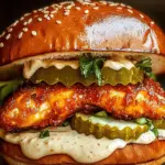 Irresistible Spicy Chicken Sandwich with Creamy Sauce Delight 4 Spicy Chicken Sandwich with Creamy Homemade Sauce