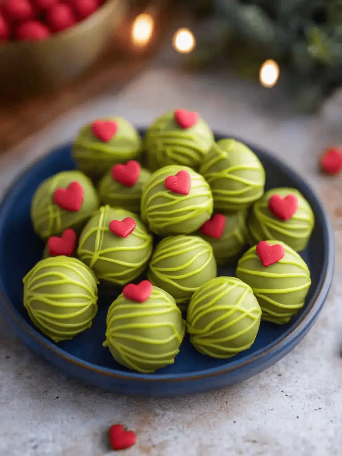 The Best No-Bake Grinch Oreo Truffles Recipe