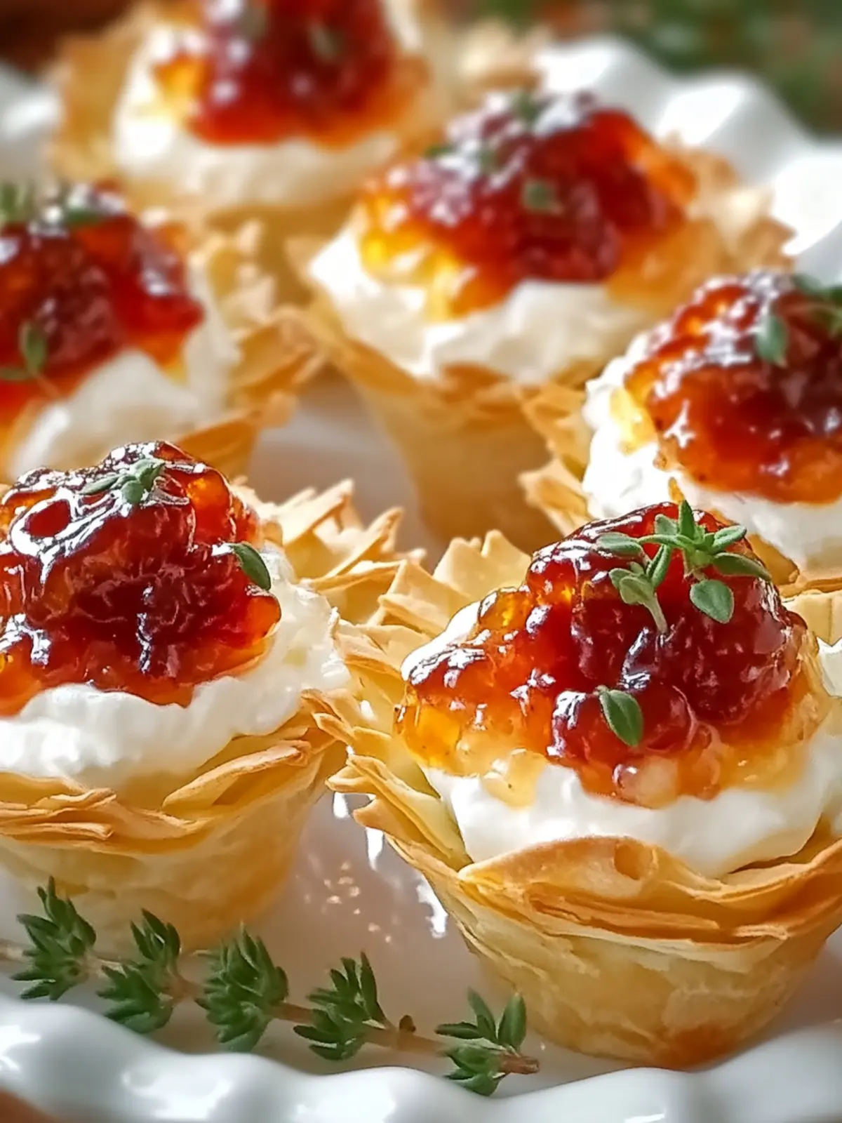 Pepper Jelly Cream Cheese Appetizer Dip and Bites