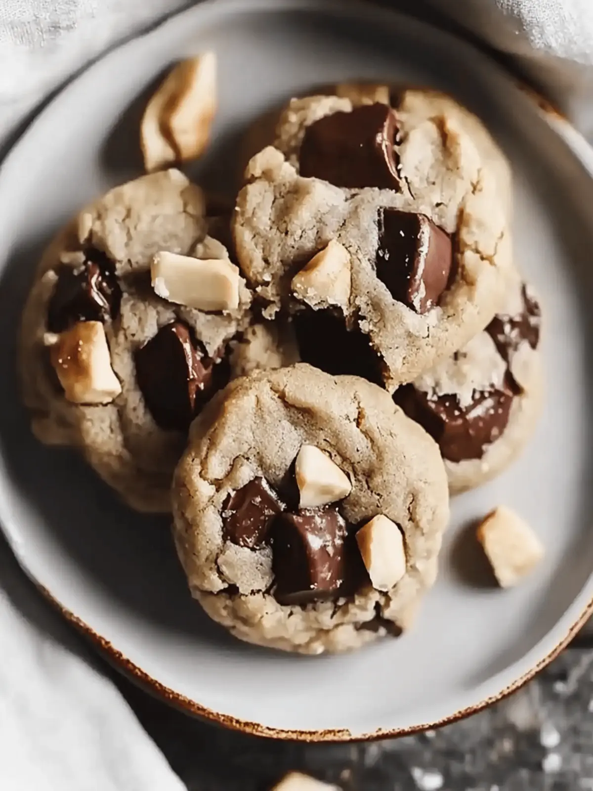 Mexican-Inspired Hot Chocolate Cookies with Walnuts