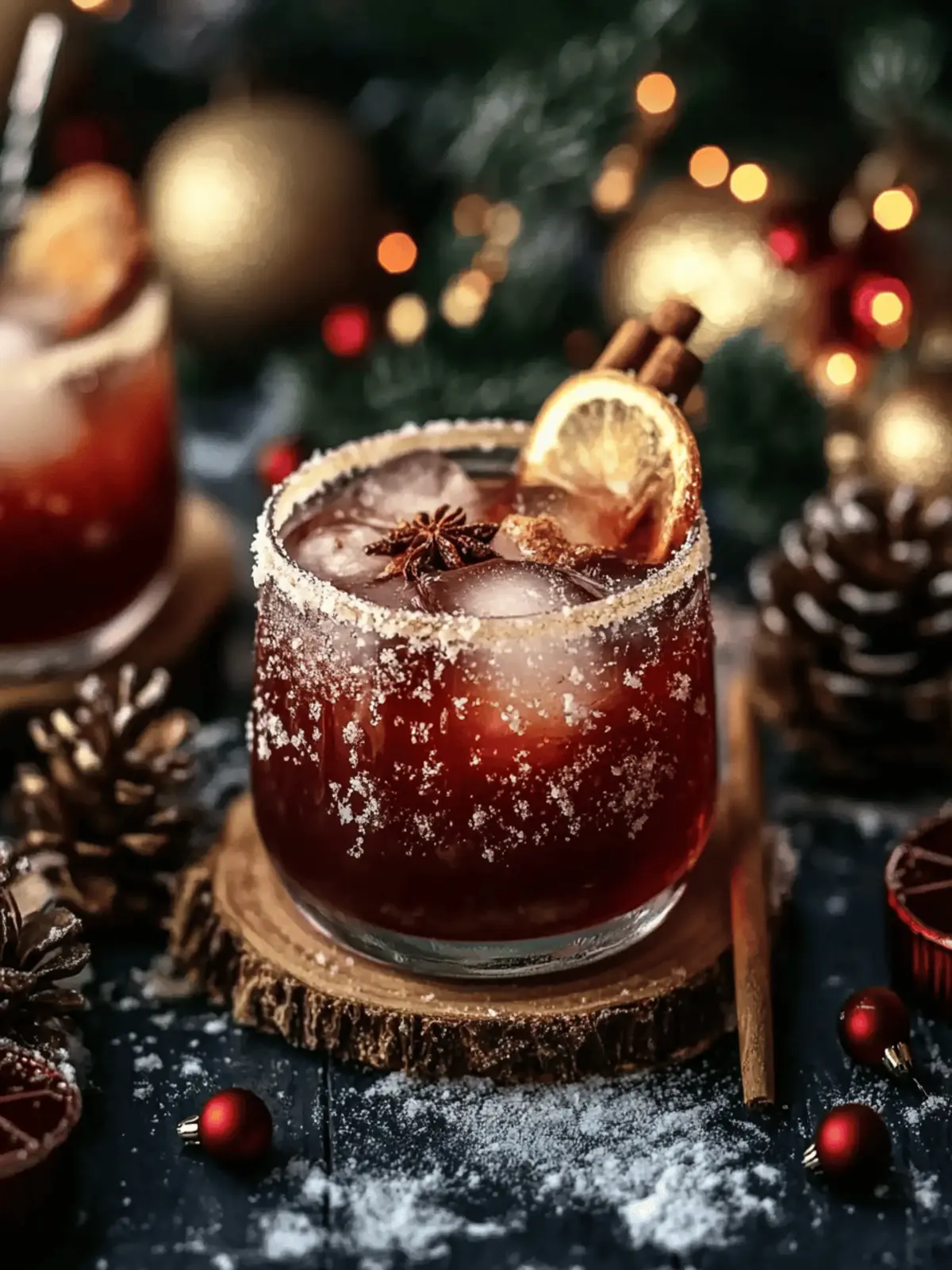 Spiced Christmas Margarita