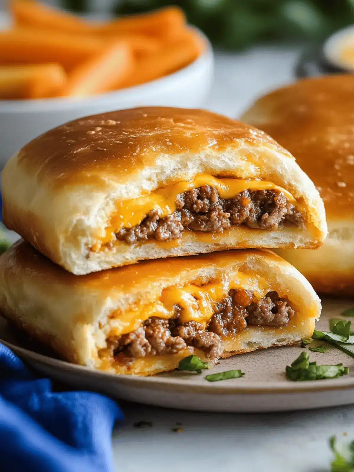 Cheeseburger Pockets