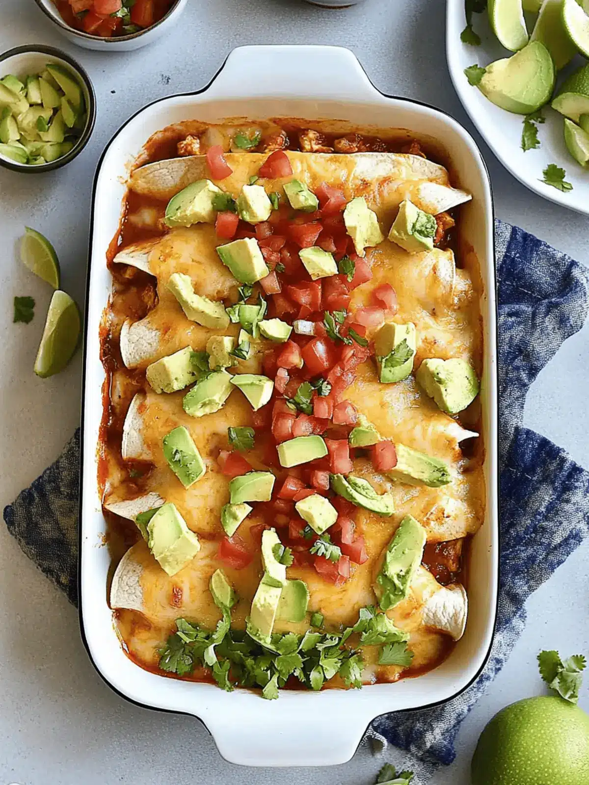 Delicious Rotisserie Chicken Enchiladas for Easy Family Meals 5 Rotisserie Chicken Enchiladas