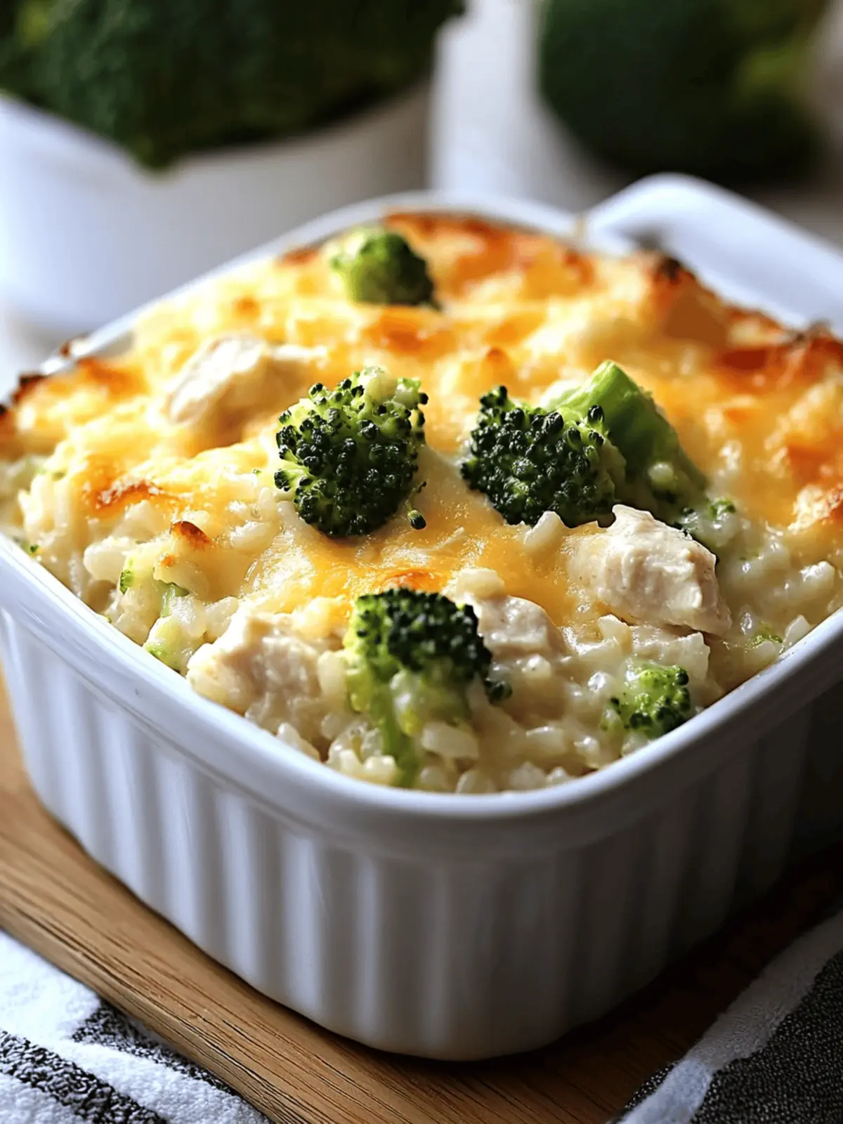 Chicken Broccoli Rice Casserole Recipe