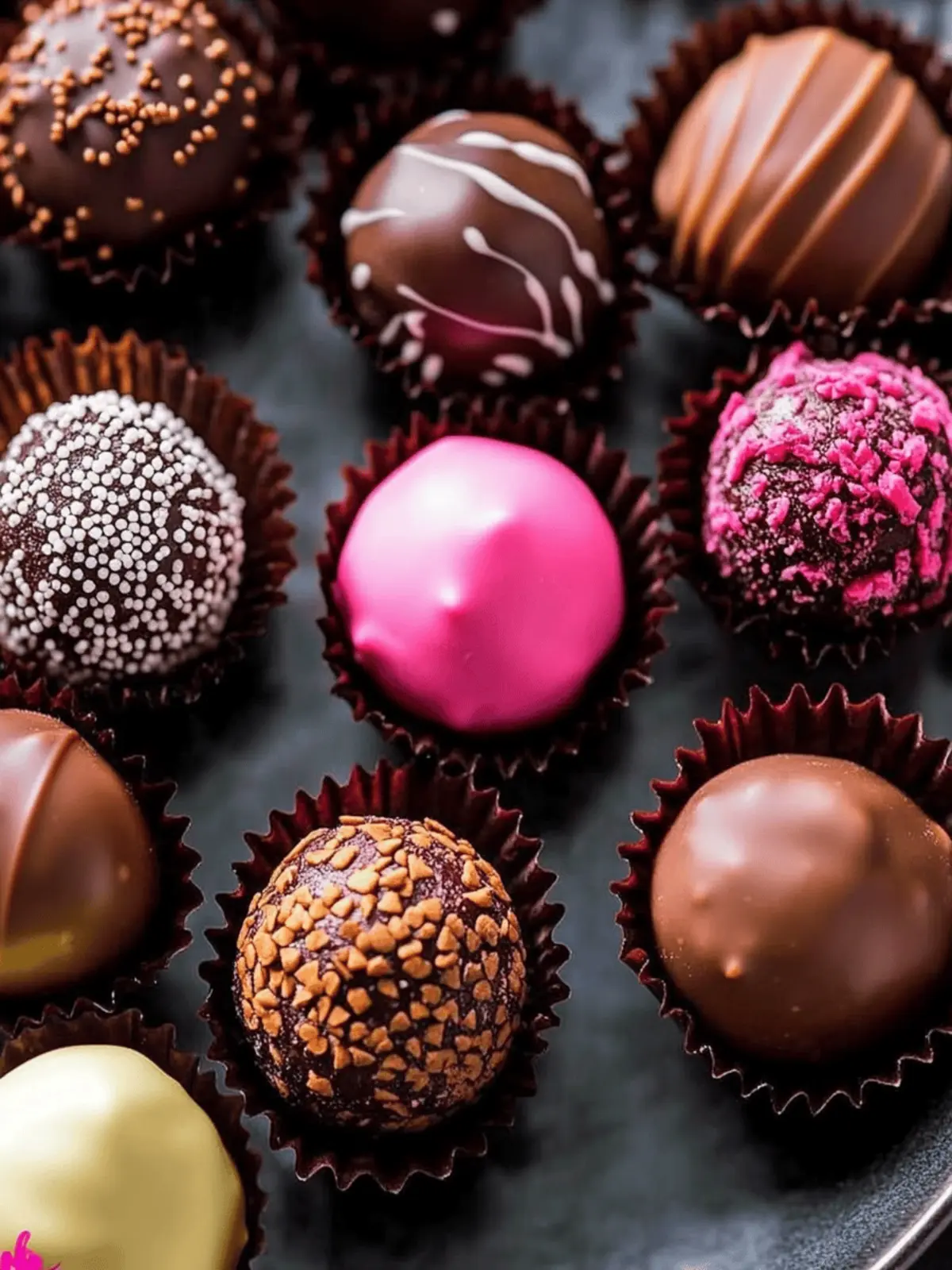 Irresistible Chocolate Truffles Recipe That You Can Personalize 4 Chocolate Truffles Recipe