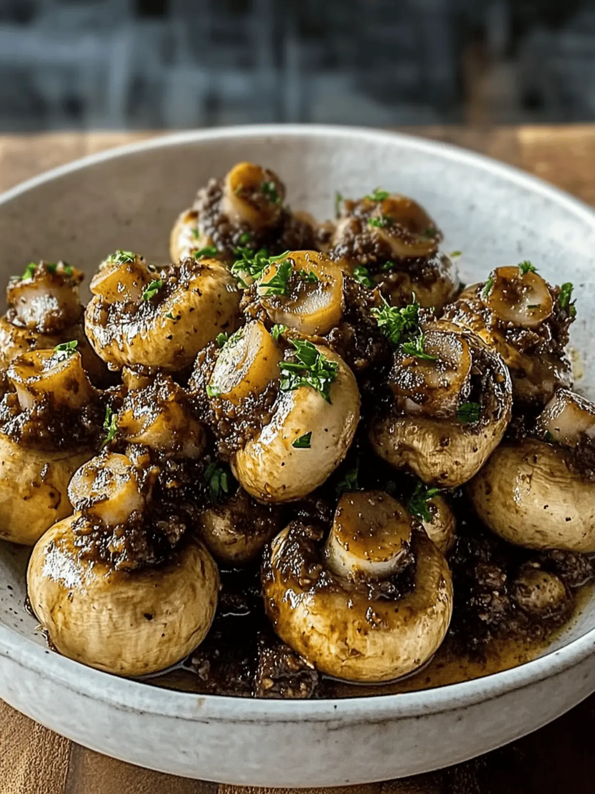 Perfected Cowboy Mushrooms