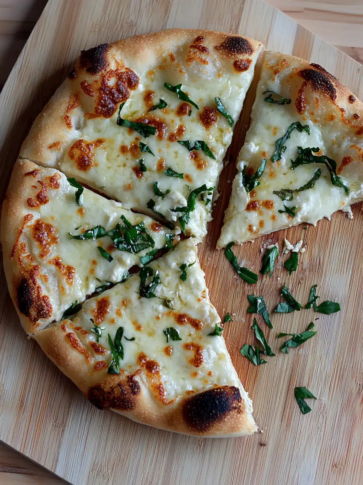 Mouthwatering Creamy White Garlic Parmesan Pizza in 30 Minutes 3 Creamy White Garlic Parmesan Pizza