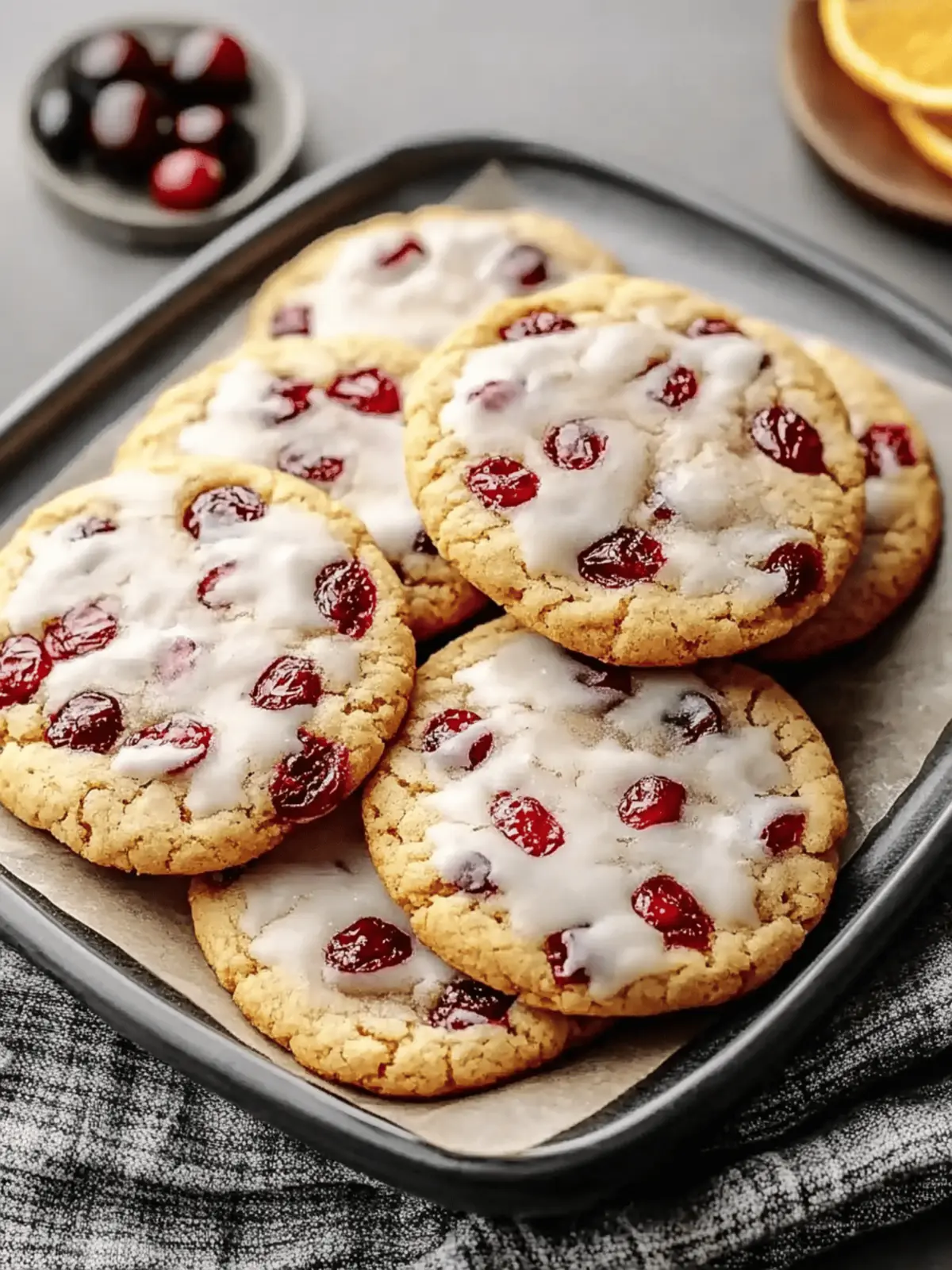 Cranberry Orange Cookies Recipe