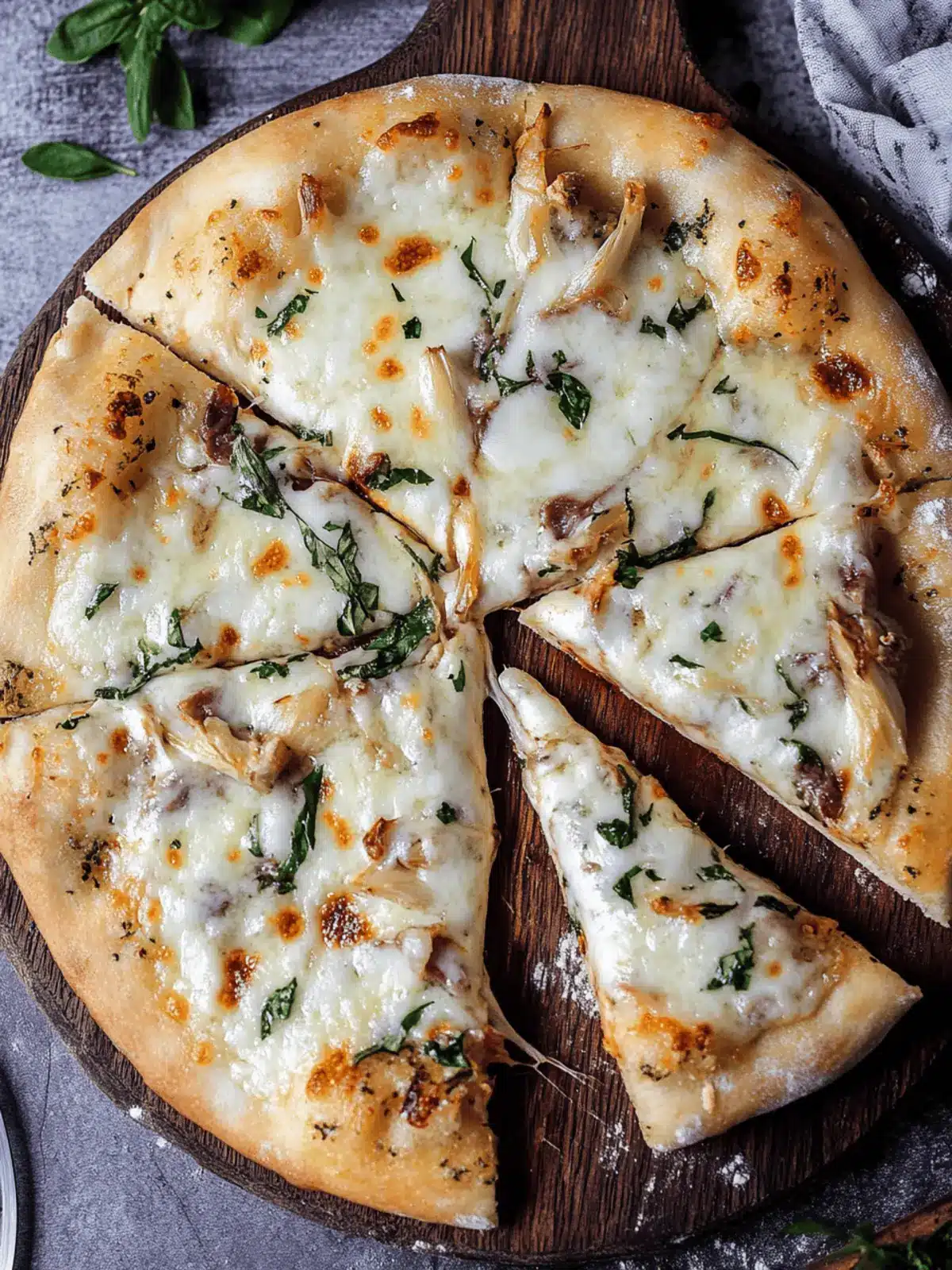 Epic Roasted Garlic Pizza