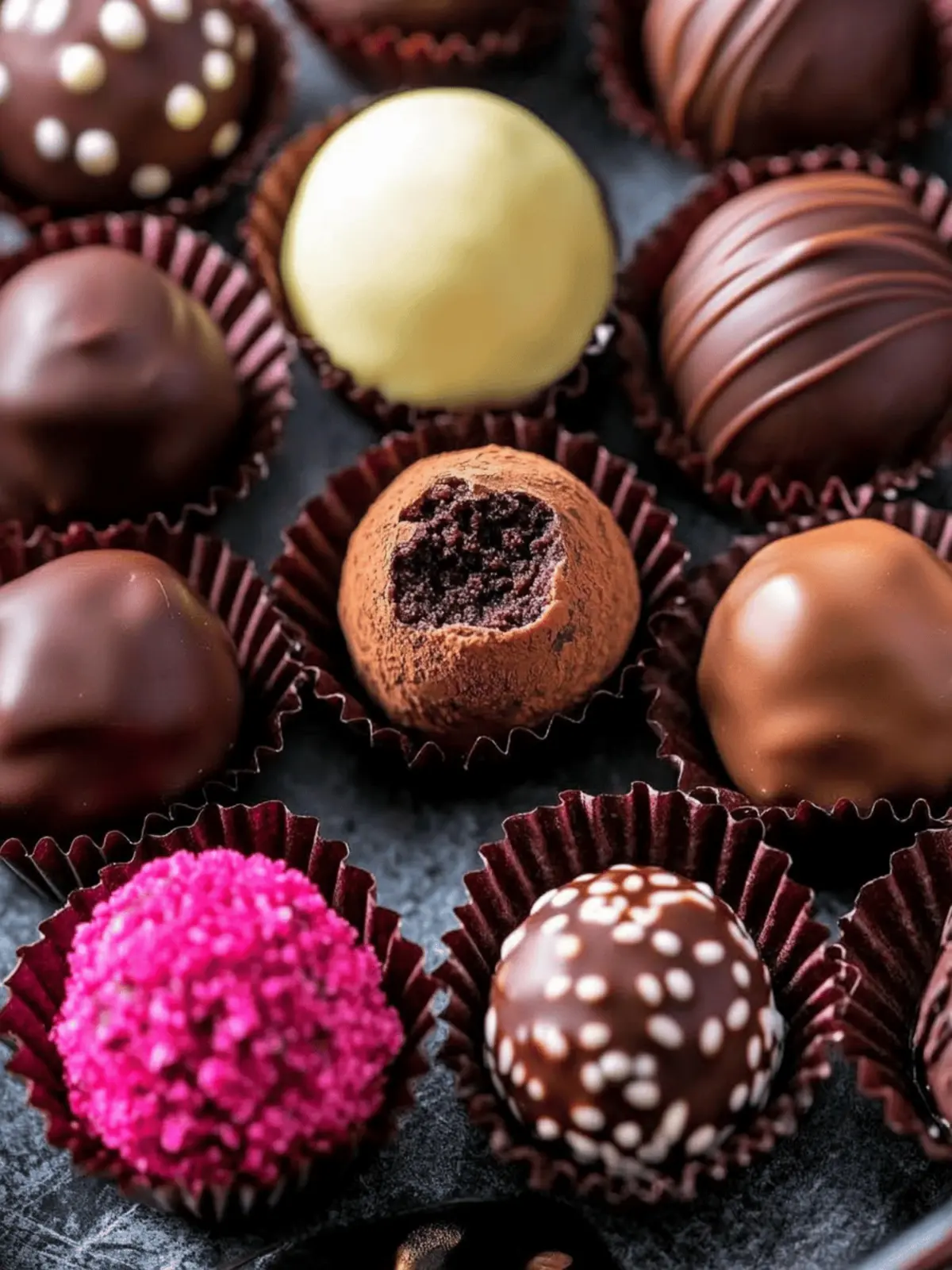 Irresistible Chocolate Truffles Recipe That You Can Personalize 5 Chocolate Truffles Recipe