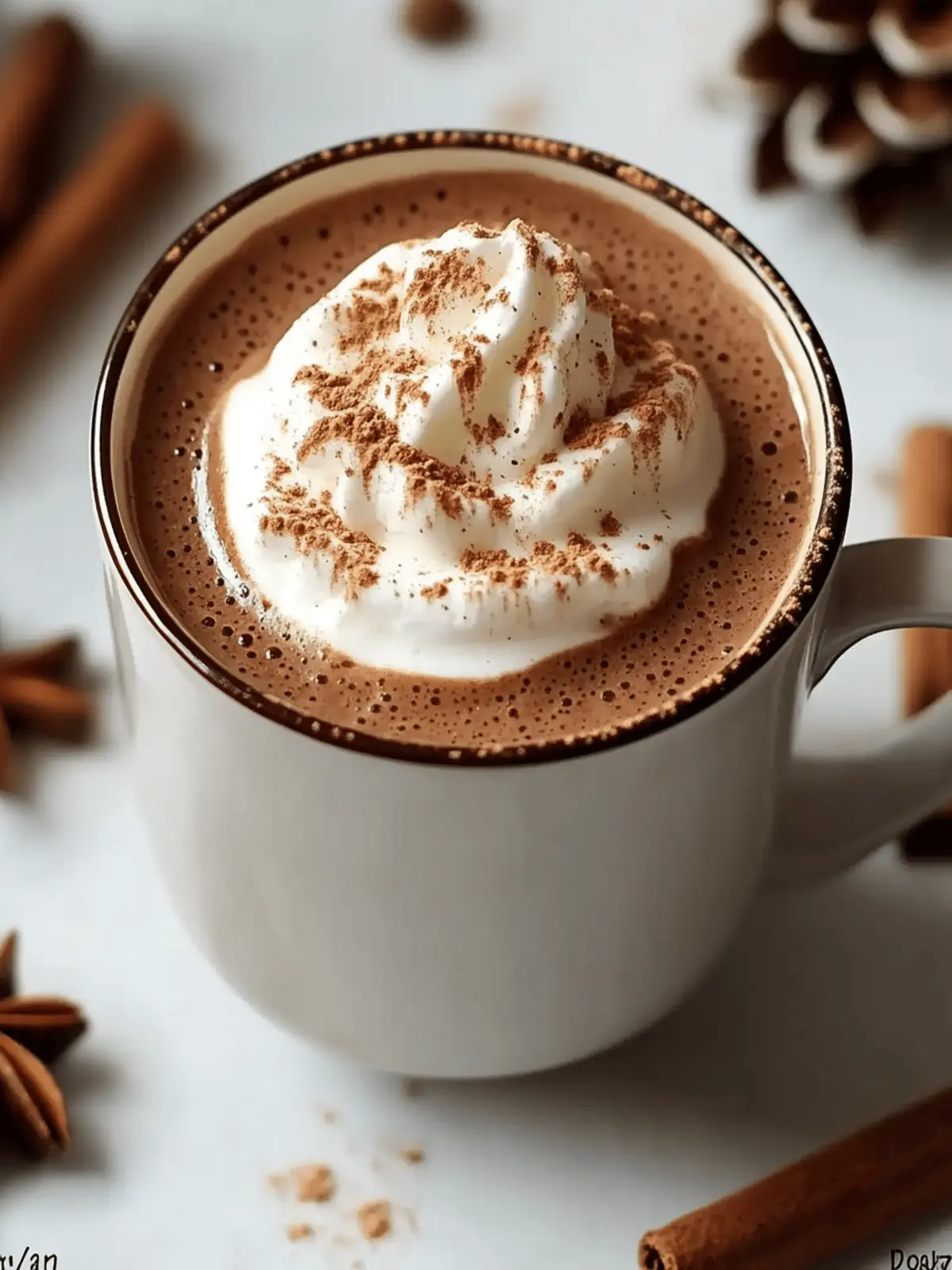 Gingerbread Hot Chocolate