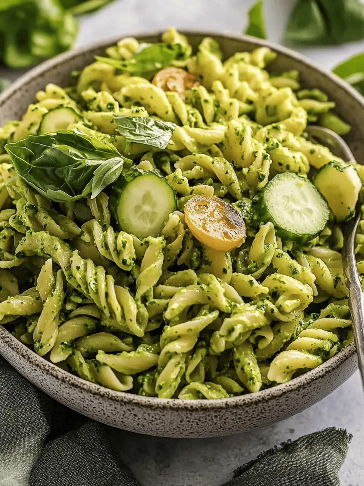 Green Goddess Pasta Salad