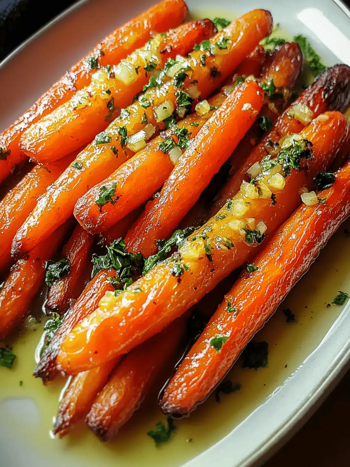 Delicious Honey Garlic Butter Roasted Carrots for Any Meal 5 Honey Garlic Butter Roasted Carrots