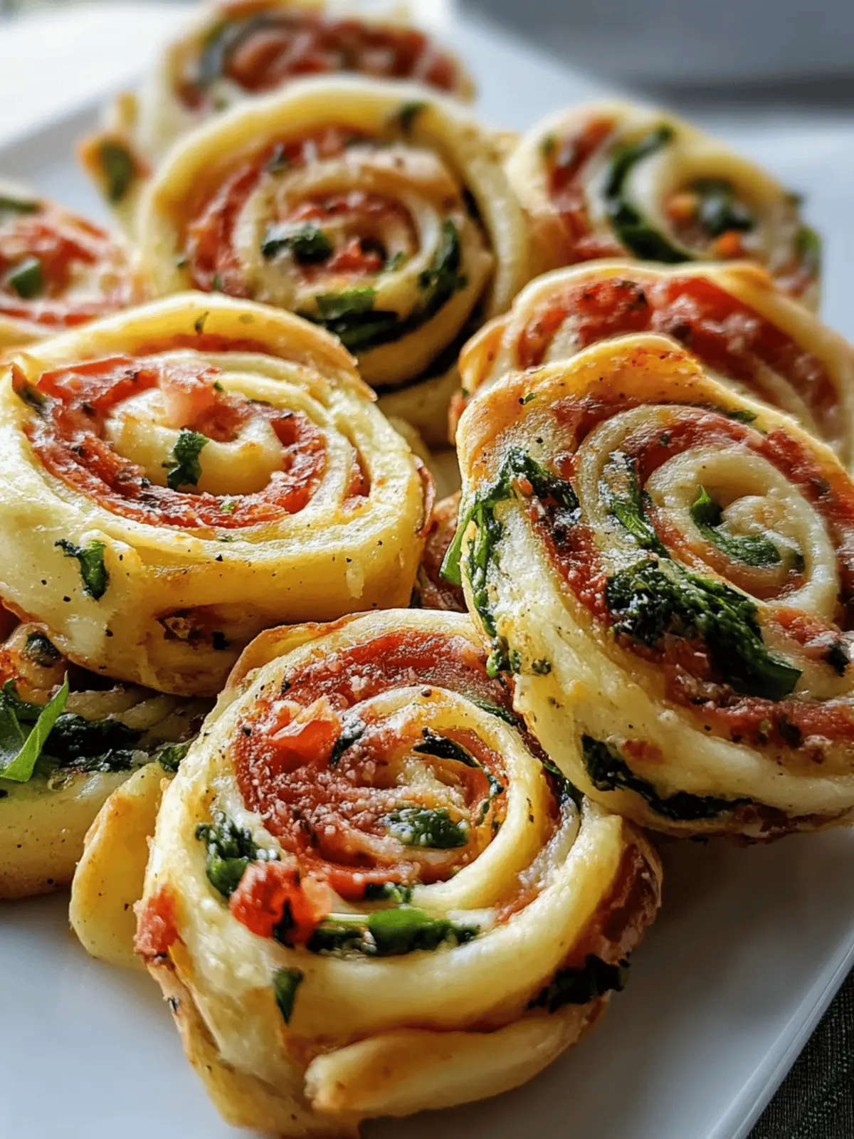 Savory Italian Pinwheels: The Ultimate Make-Ahead Snack 2 Italian Pinwheels