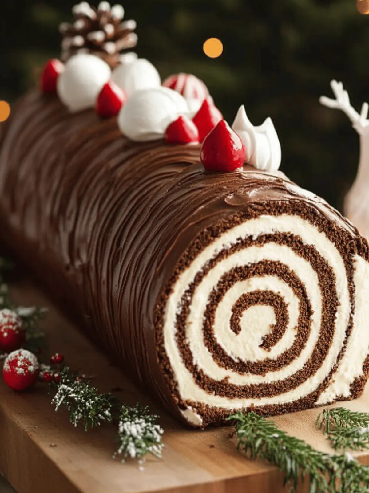 Yule Log Cake (Bûche de Noël) - Your New Holiday Showstopper 3 Yule Log Cake (Bûche de Noël): A Festive Holiday Classic