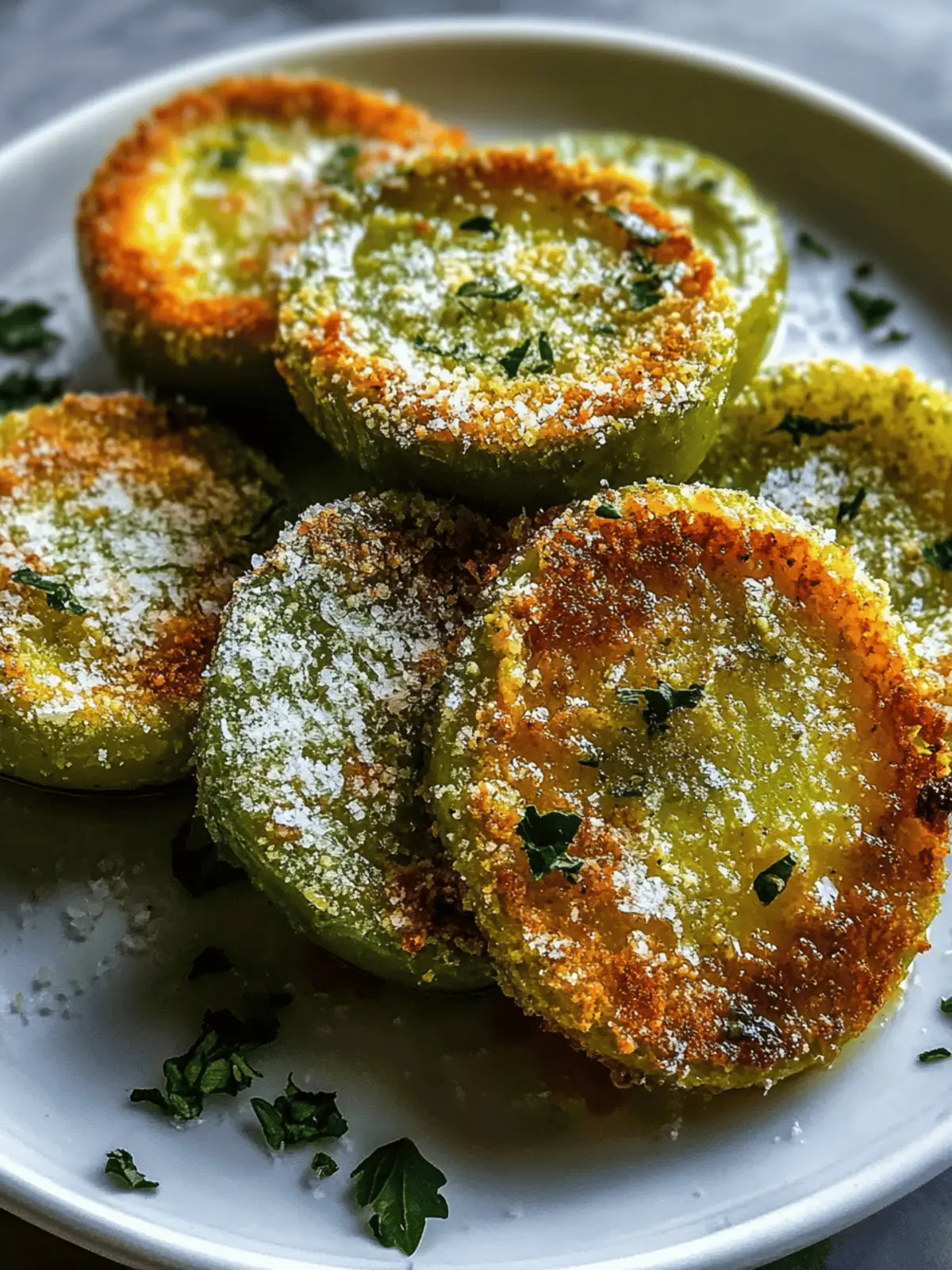 Crispy Air Fried Green Tomatoes for Guilt-Free Snacking 5 Air Fried Green Tomato