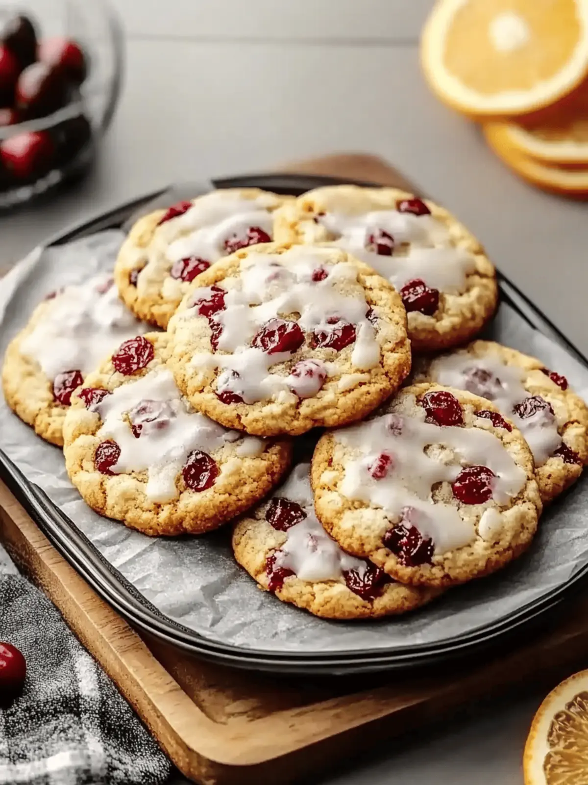 Cranberry Orange Cookies Recipe