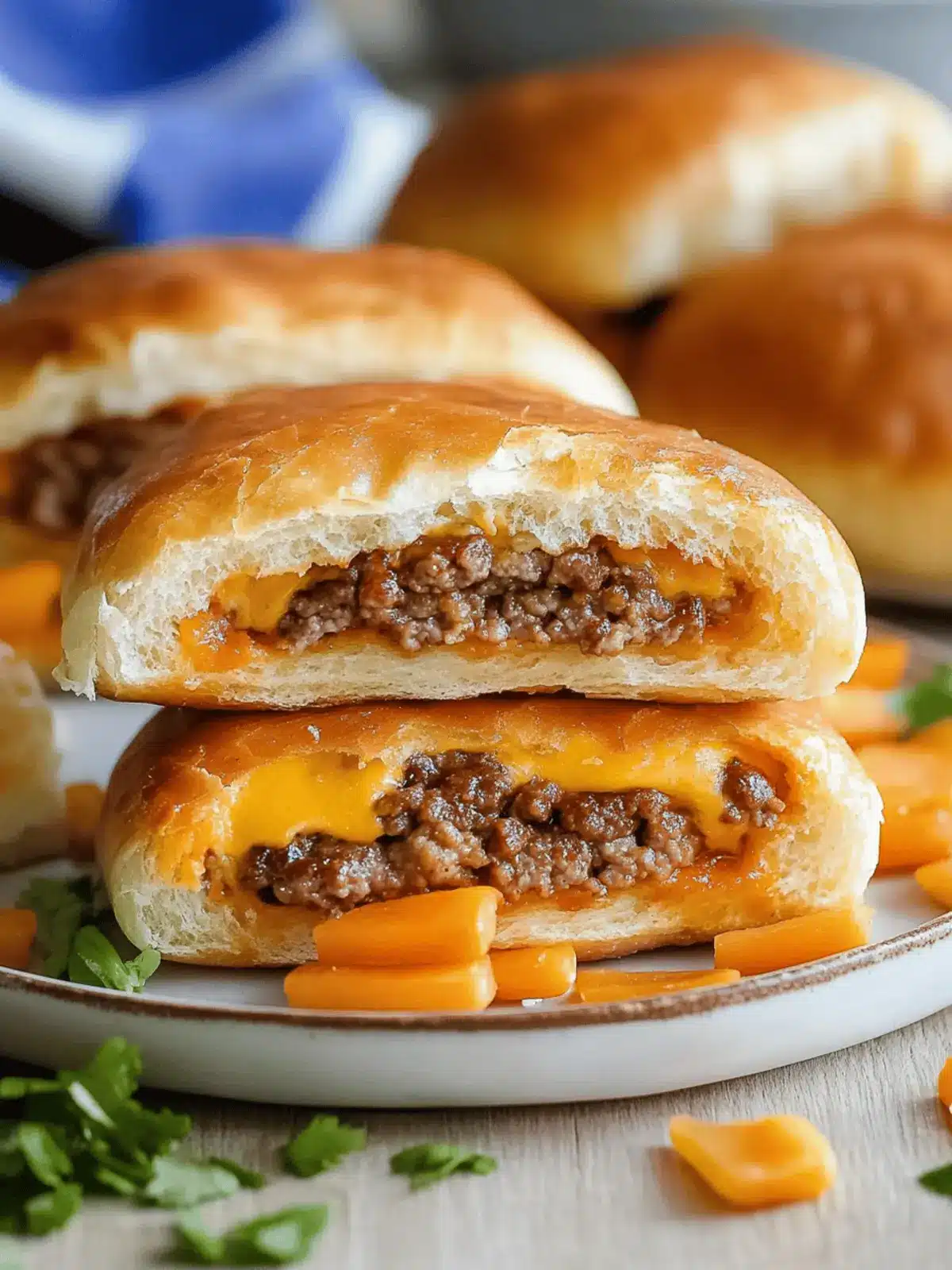 Cheeseburger Pockets